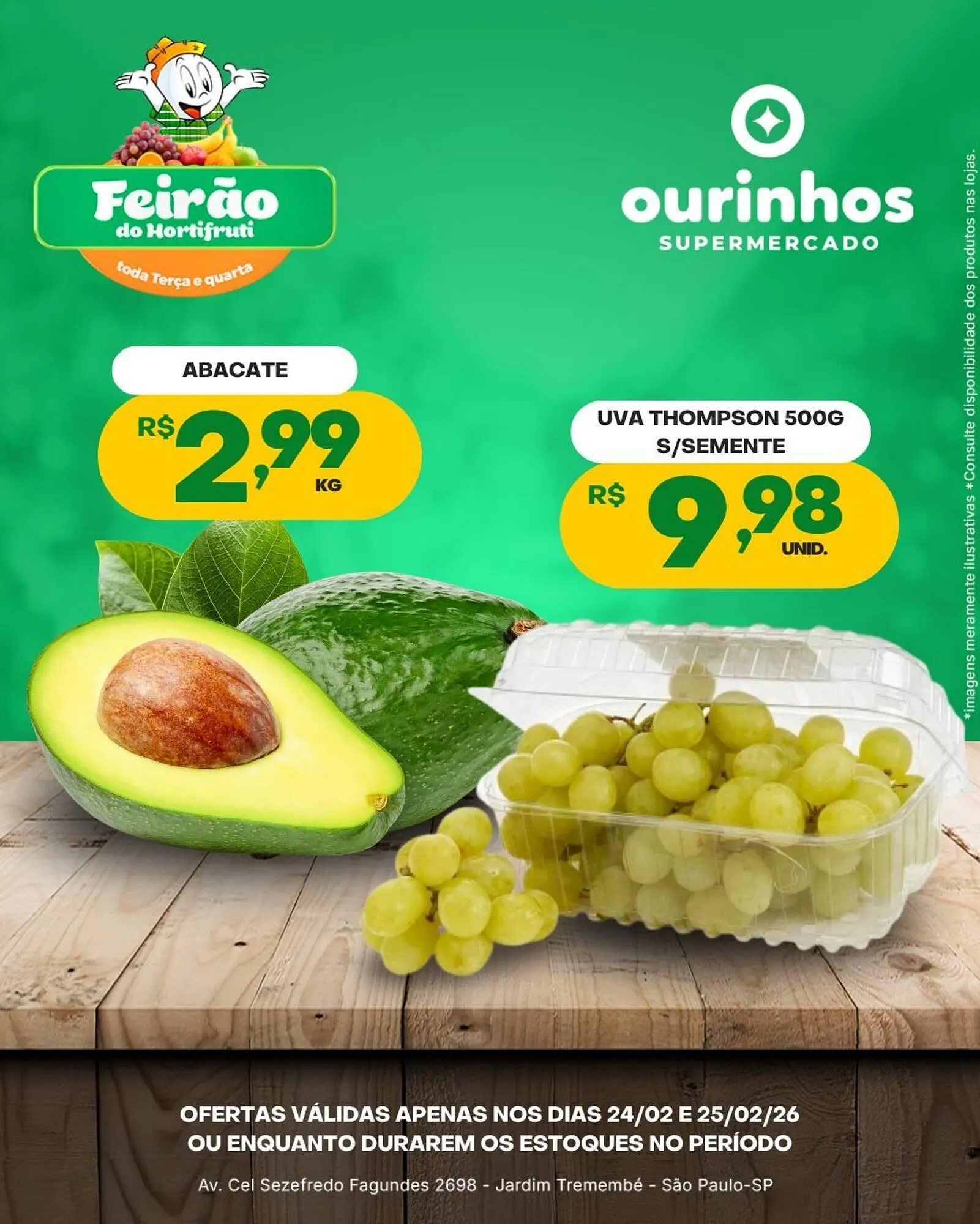 Encarte de Catálogo Ourinhos Hipermercado 25 de fevereiro até 25 de fevereiro 2026 - Pagina 1