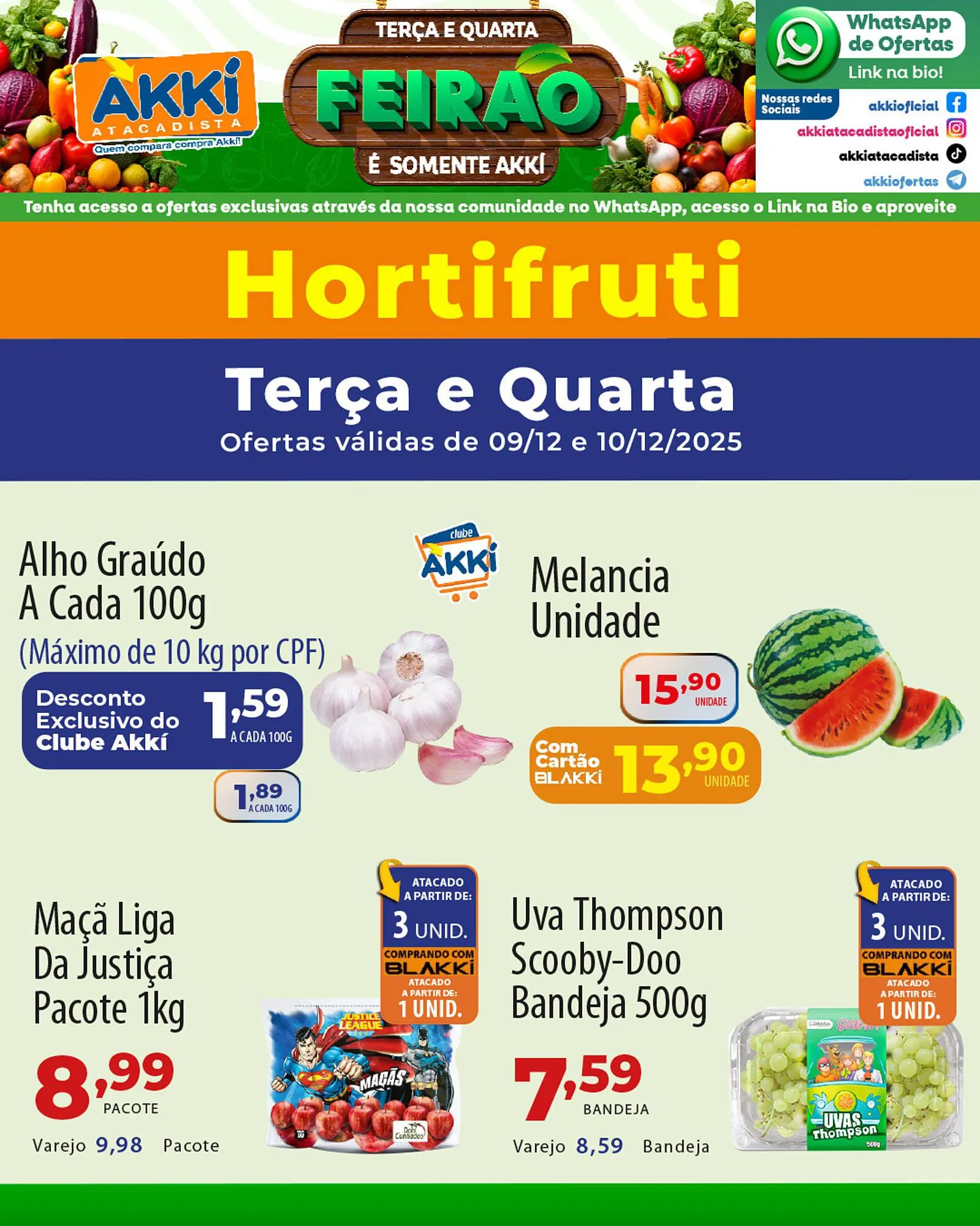 Encarte de Folheto Akki Atacadista 9 de dezembro até 10 de dezembro 2025 - Pagina 2