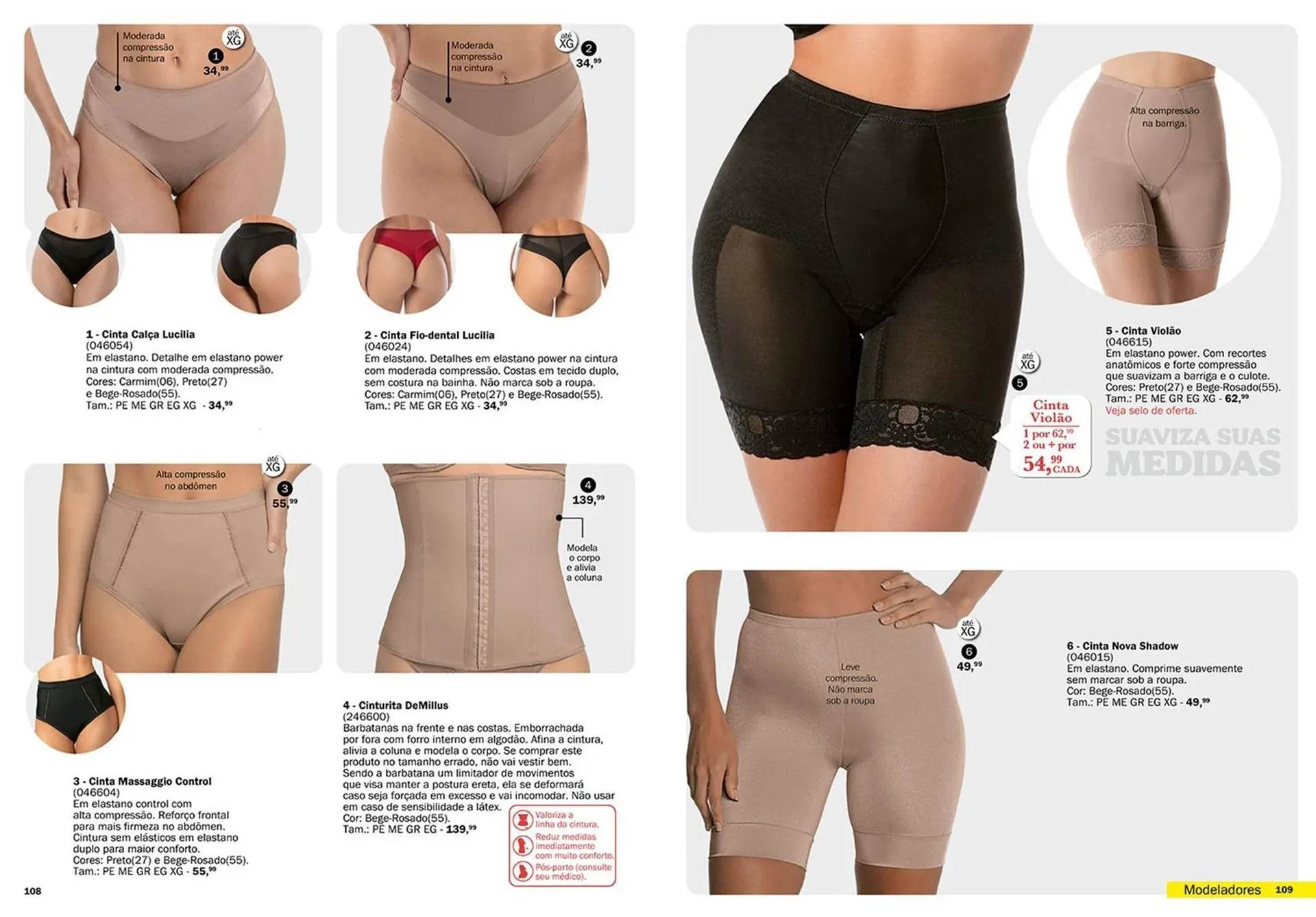 Encarte de Catálogo DeMillus 13 de março até 31 de maio 2025 - Pagina 55