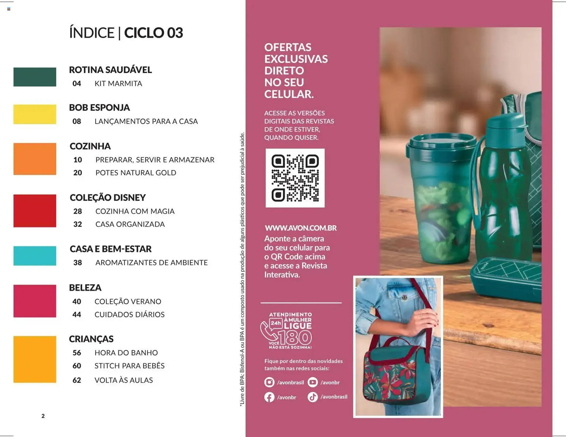 Encarte de Catálogo Avon 15 de janeiro até 12 de fevereiro 2026 - Pagina 2