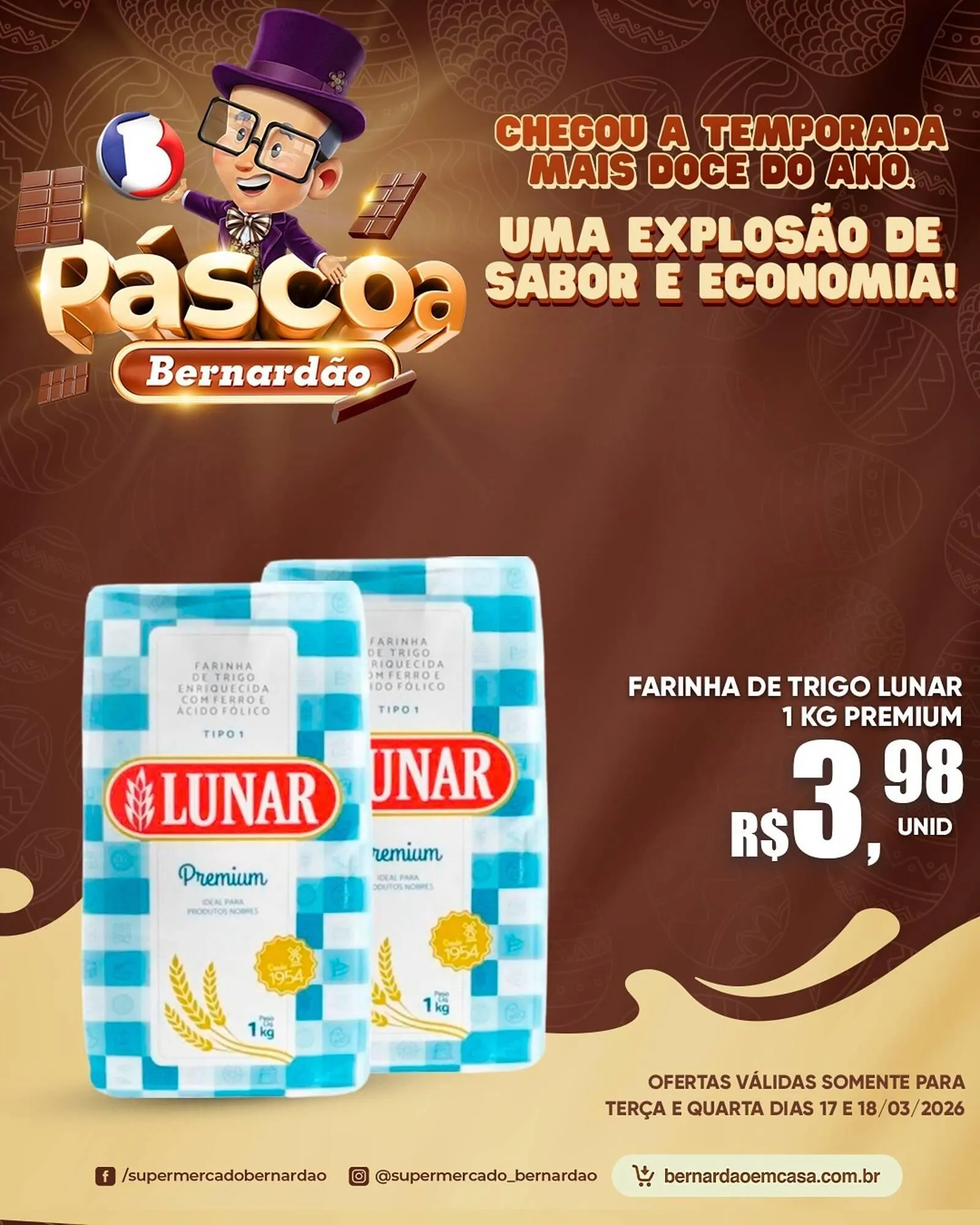 Encarte de Catálogo Supermercado Bernardão 17 de março até 18 de março 2026 - Pagina 5