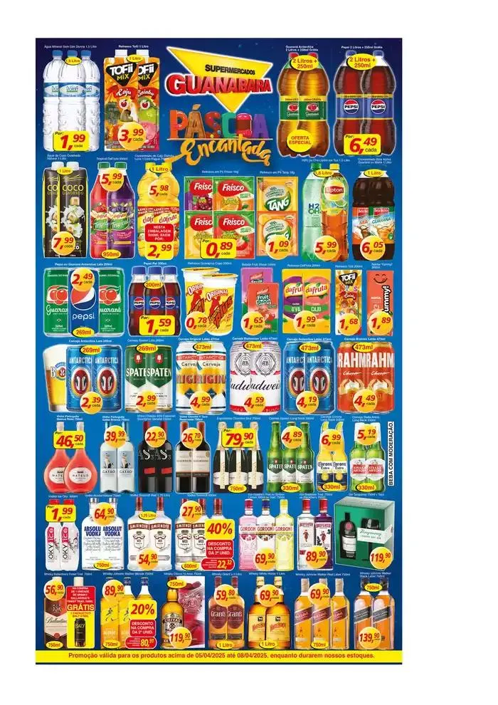 Encarte de Encarte Supermercados Guanabara 7 de abril até 8 de abril 2025 - Pagina 4
