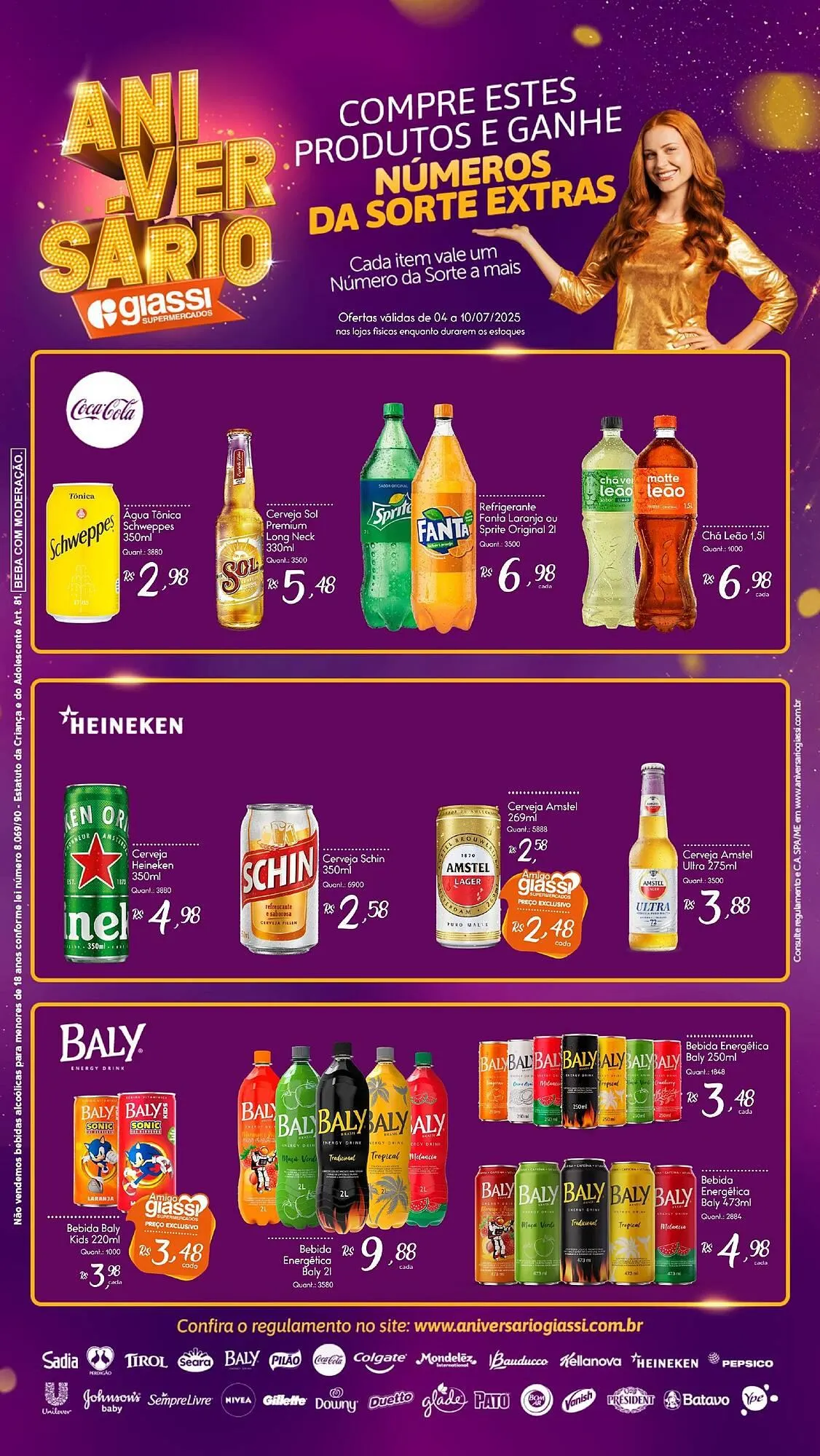 Encarte de Catálogo Giassi Supermercados 8 de julho até 10 de julho 2025 - Pagina 3