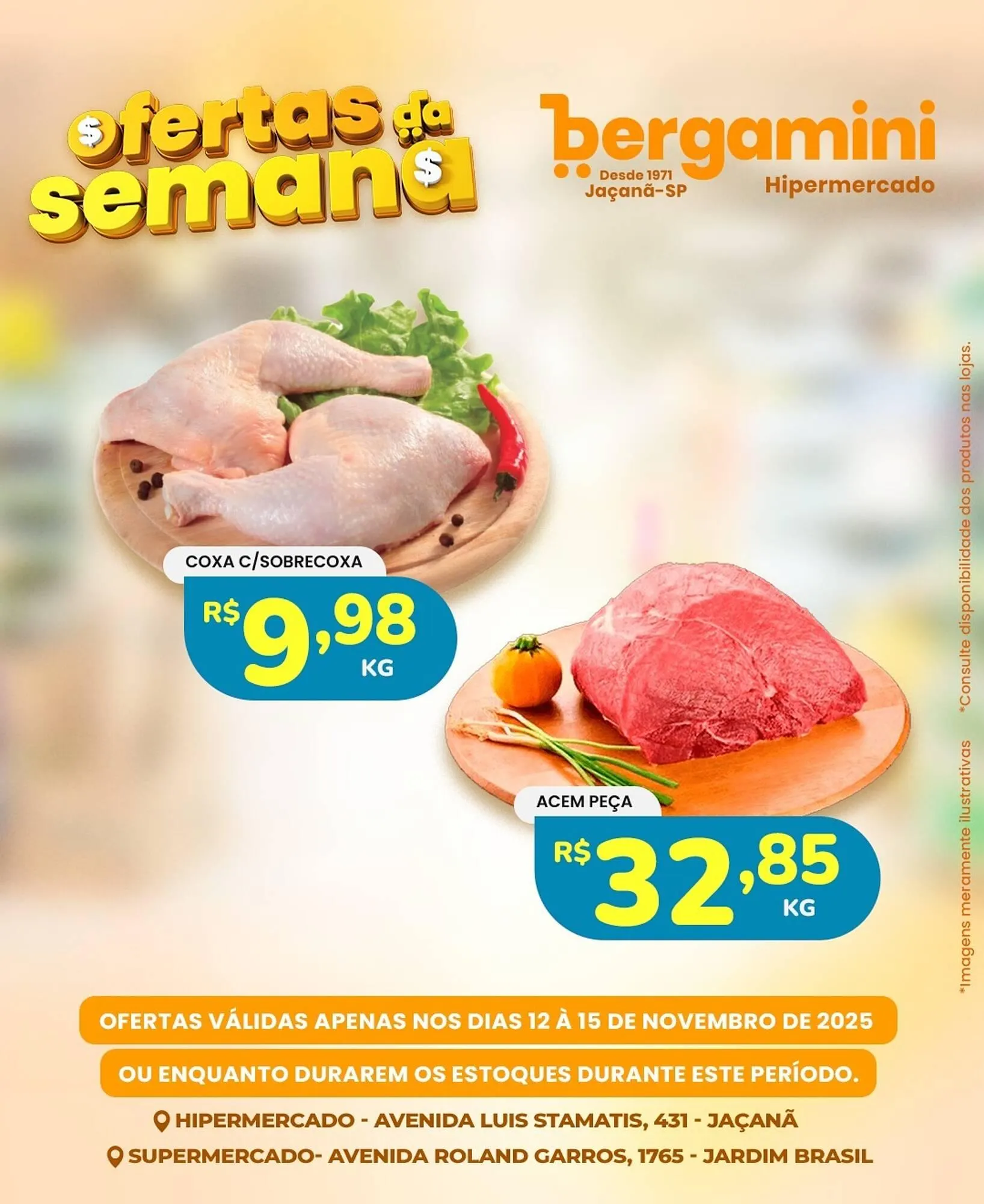 Encarte de Catálogo Supermercado Bergamini 12 de novembro até 15 de novembro 2025 - Pagina 1