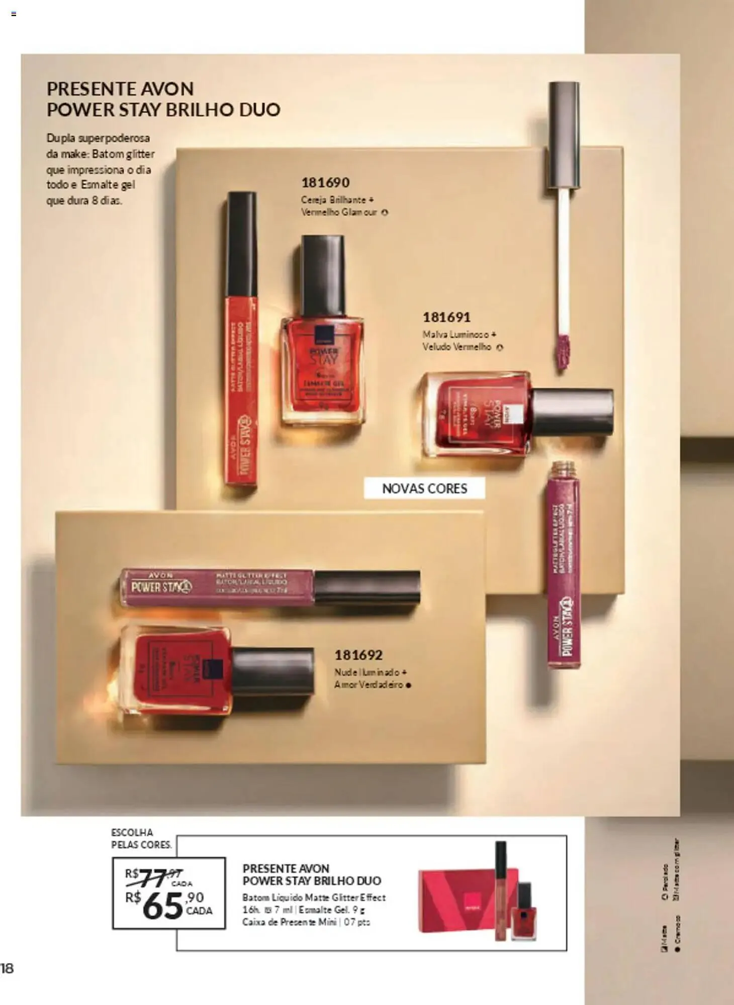 Encarte de Catálogo Avon 10 de março até 30 de junho 2025 - Pagina 18