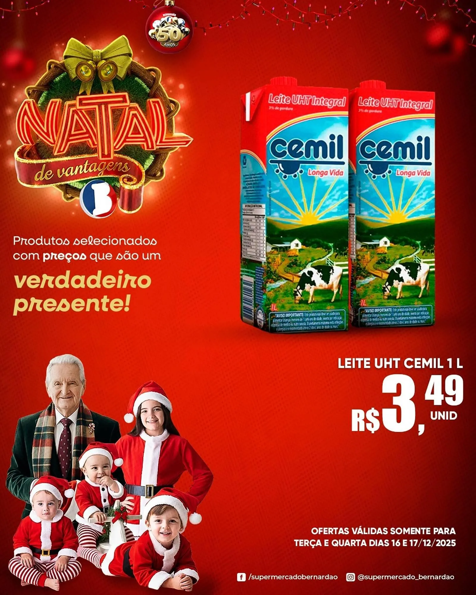 Encarte de Catálogo Supermercado Bernardão 16 de dezembro até 17 de dezembro 2025 - Pagina 3