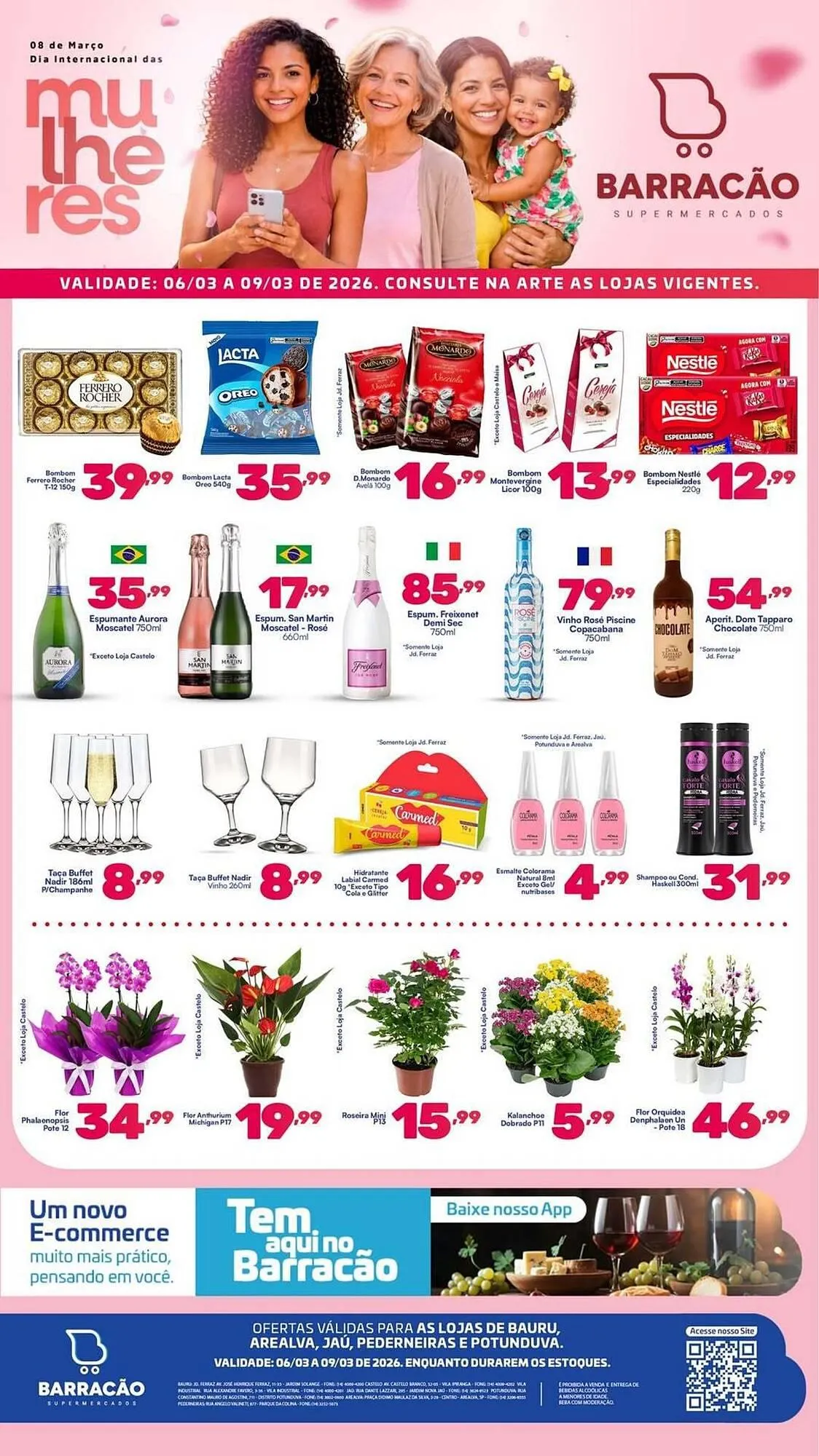 Encarte de Catálogo Barracão Supermercado 6 de março até 9 de março 2026 - Pagina 1