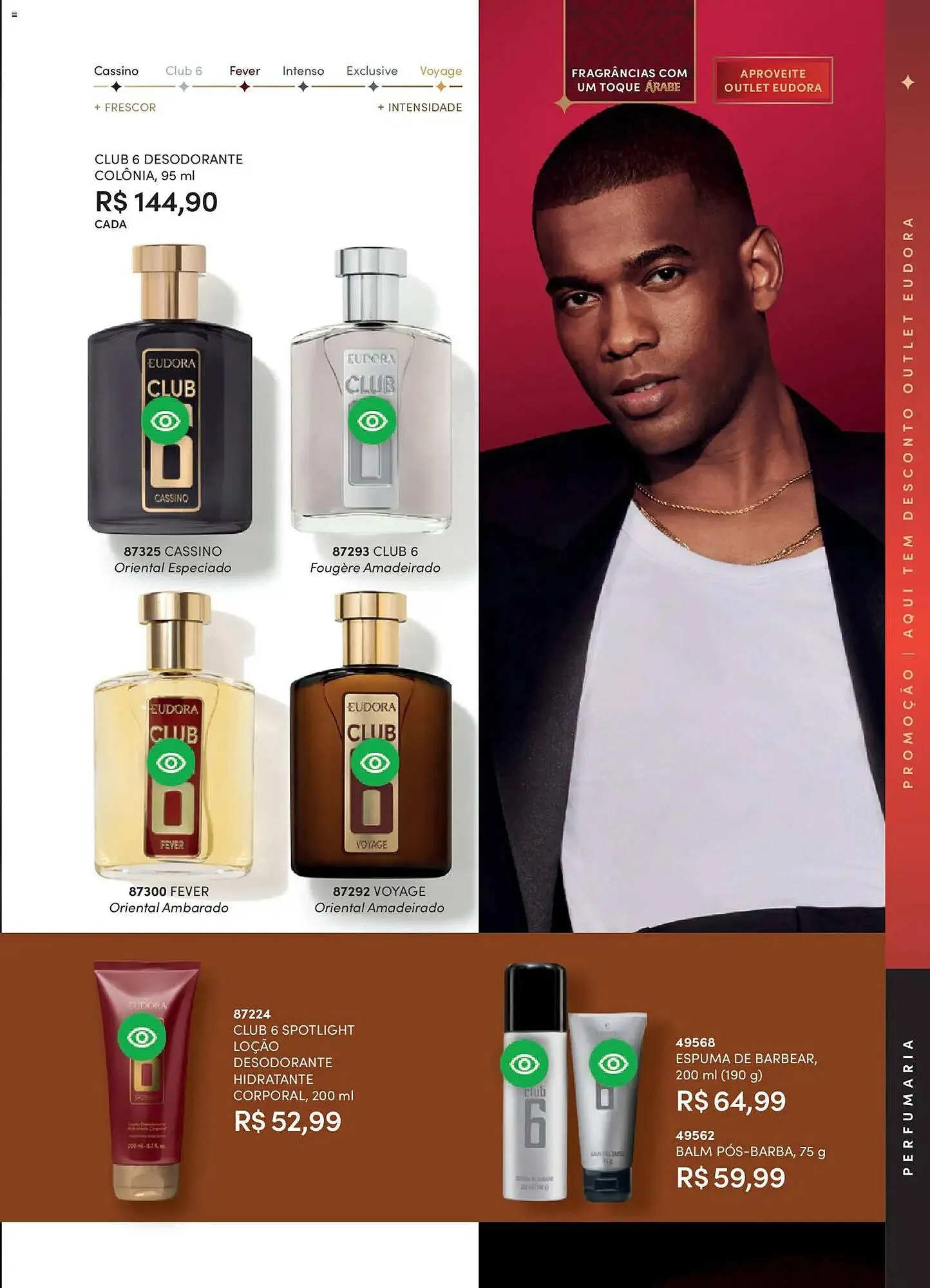 Encarte de Catálogo Eudora 17 de dezembro até 9 de janeiro 2026 - Pagina 70