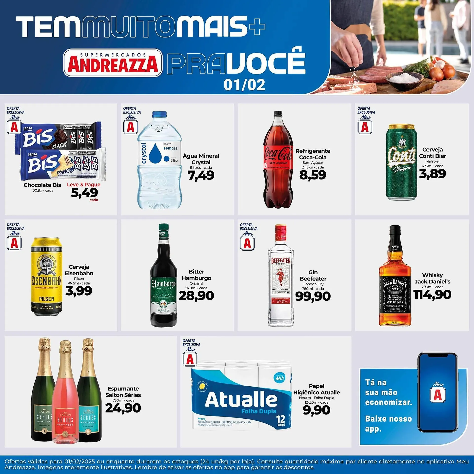 Encarte de Catálogo Supermercados Andreazza 1 de fevereiro até 5 de fevereiro 2025 - Pagina 5
