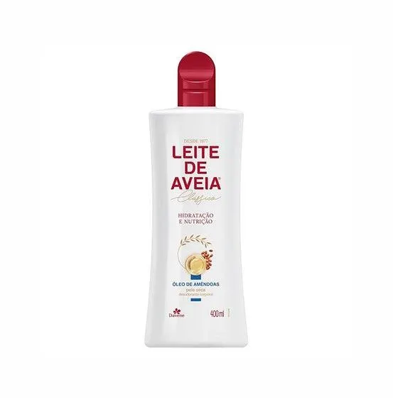 Loção Hidratante Leite De Aveia Davene Amêndoas 400ml