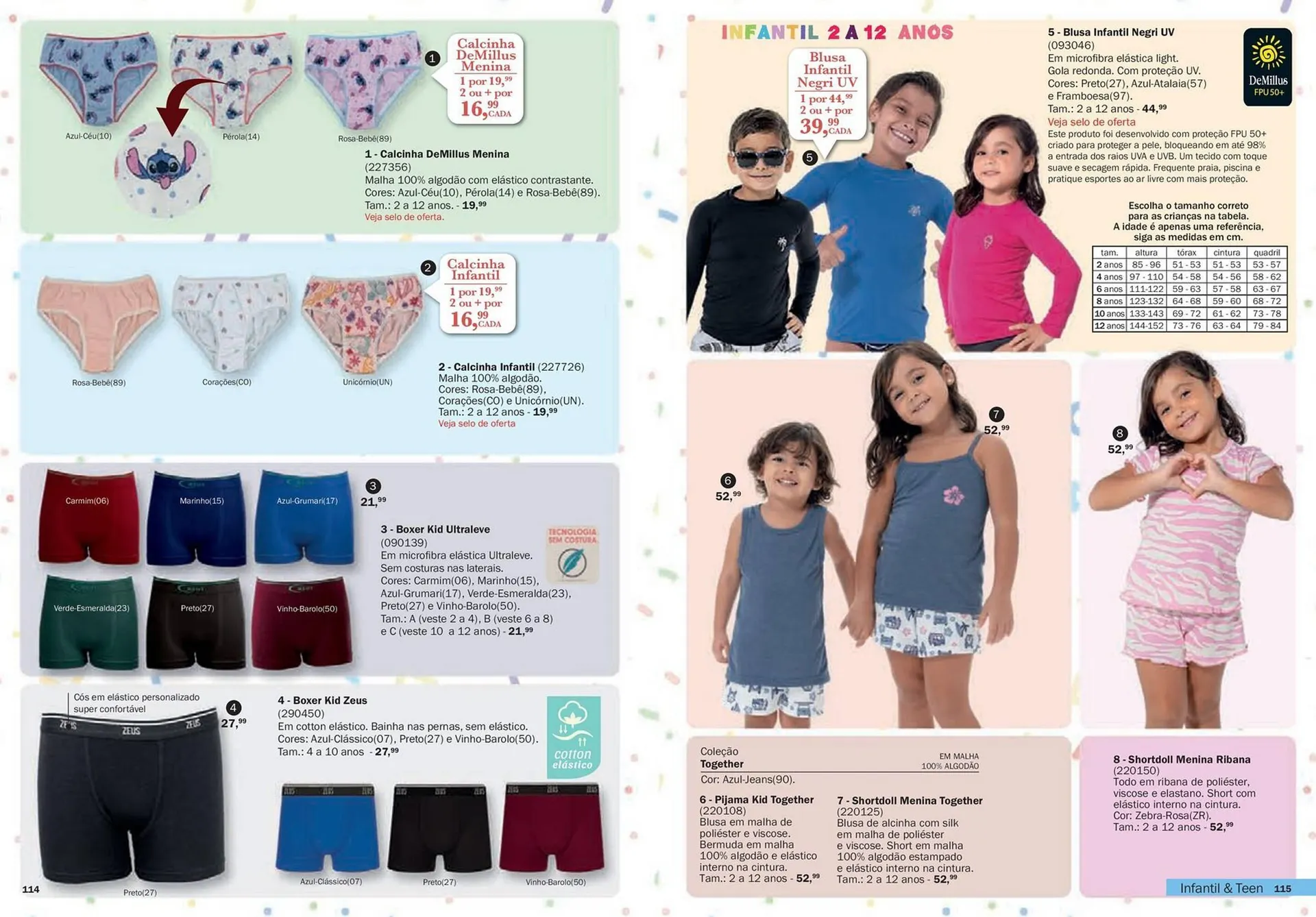 Encarte de Catálogo DeMillus 4 de fevereiro até 30 de abril 2026 - Pagina 58