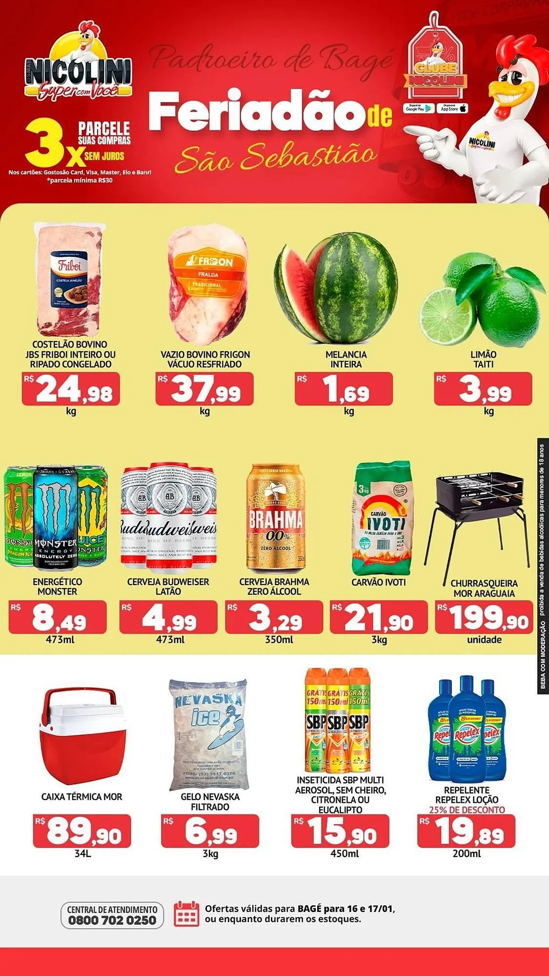 Encarte de Catálogo Super Nicolini 16 de janeiro até 17 de janeiro 2026 - Pagina 10