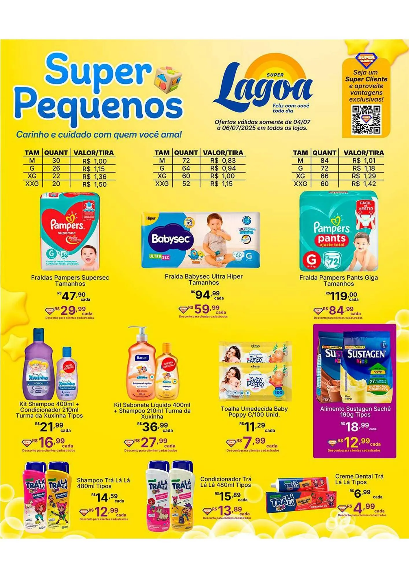 Encarte de Catálogo Super Lagoa 4 de julho até 6 de julho 2025 - Pagina 1