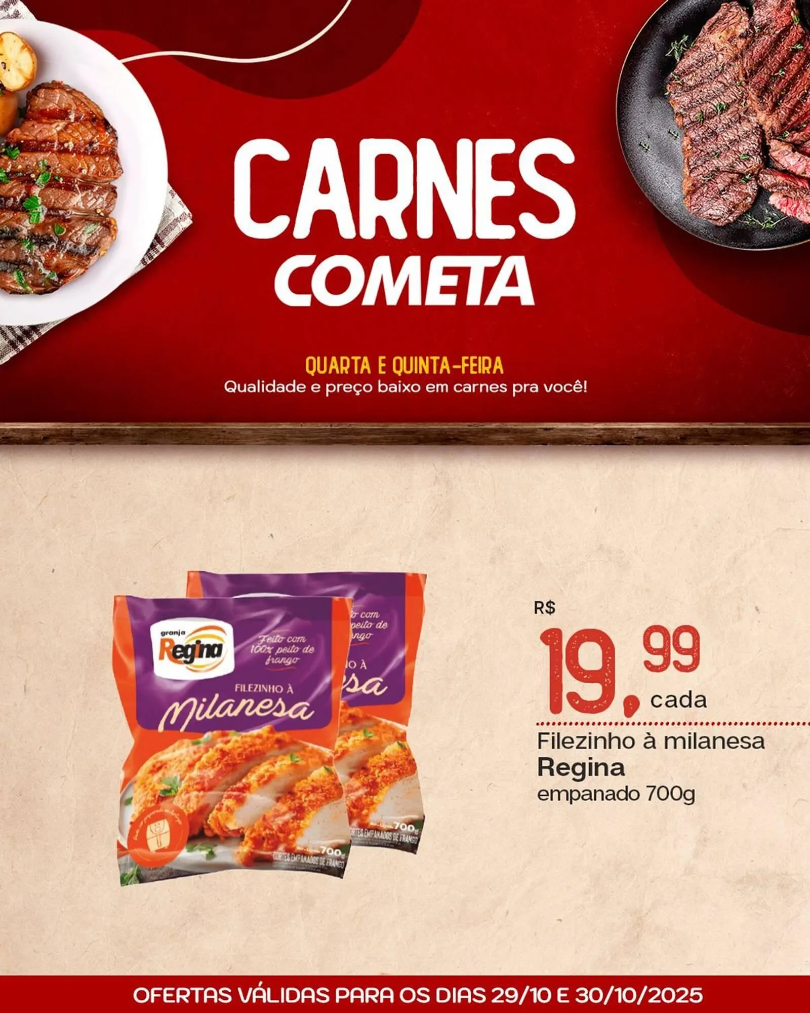 Encarte de Encarte Cometa Supermercados 29 de outubro até 30 de outubro 2025 - Pagina 3