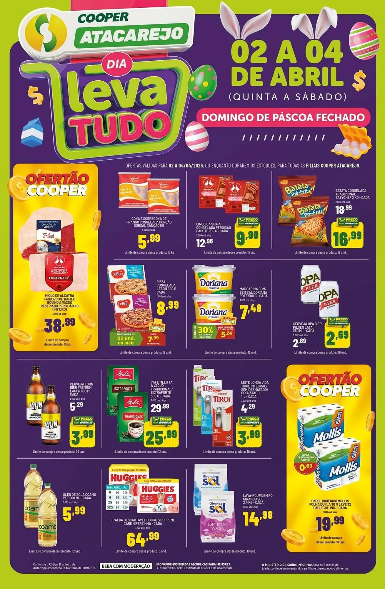 Encarte de Tabloide Cooper 2 de abril até 4 de abril 2026 - Pagina 1