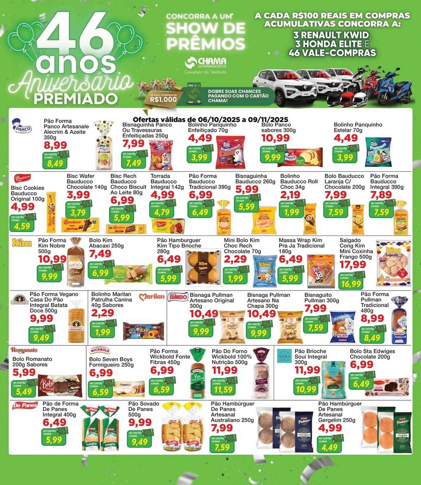 Encarte de Catálogo Chama Supermercados 6 de outubro até 9 de novembro 2025 - Pagina 14
