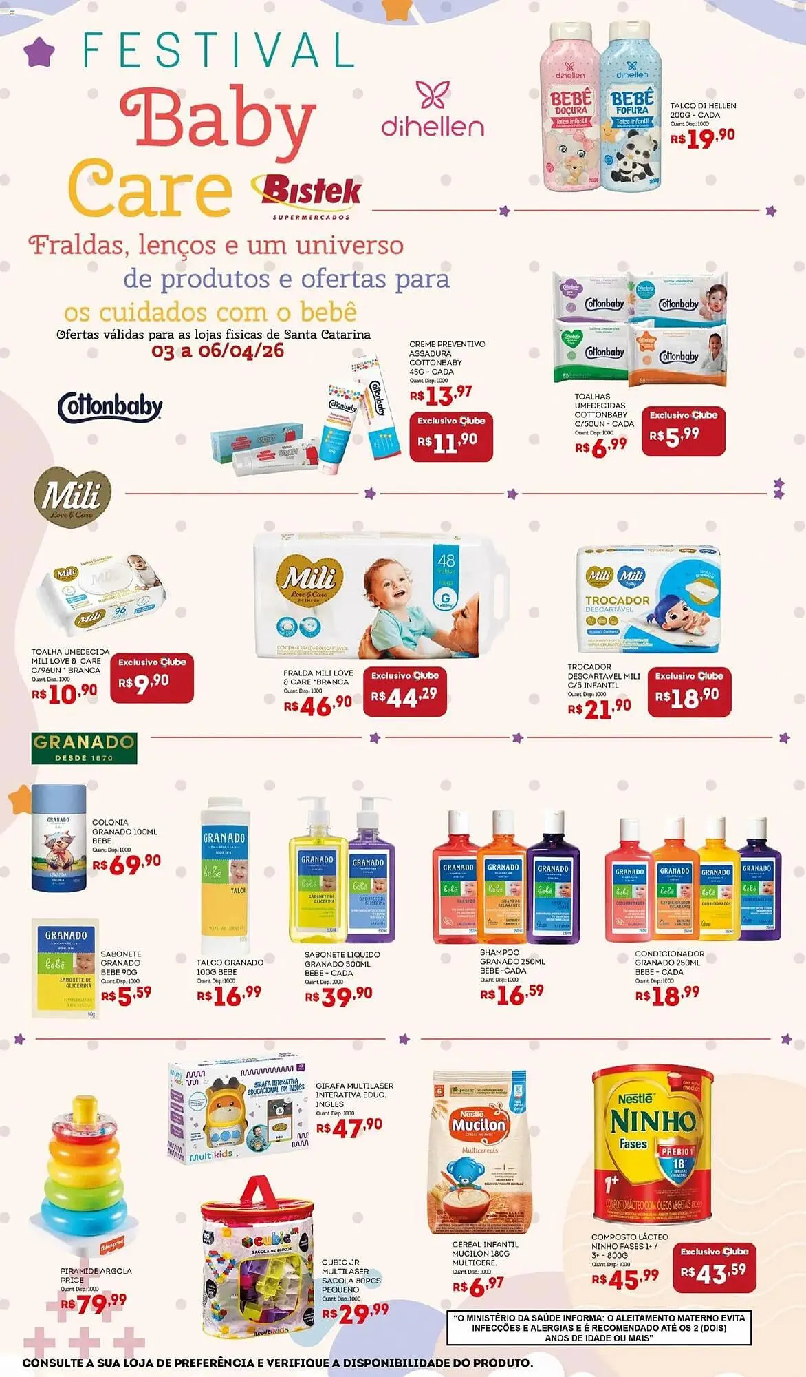 Encarte de Encarte Bistek Supermercados 3 de abril até 6 de abril 2026 - Pagina 3