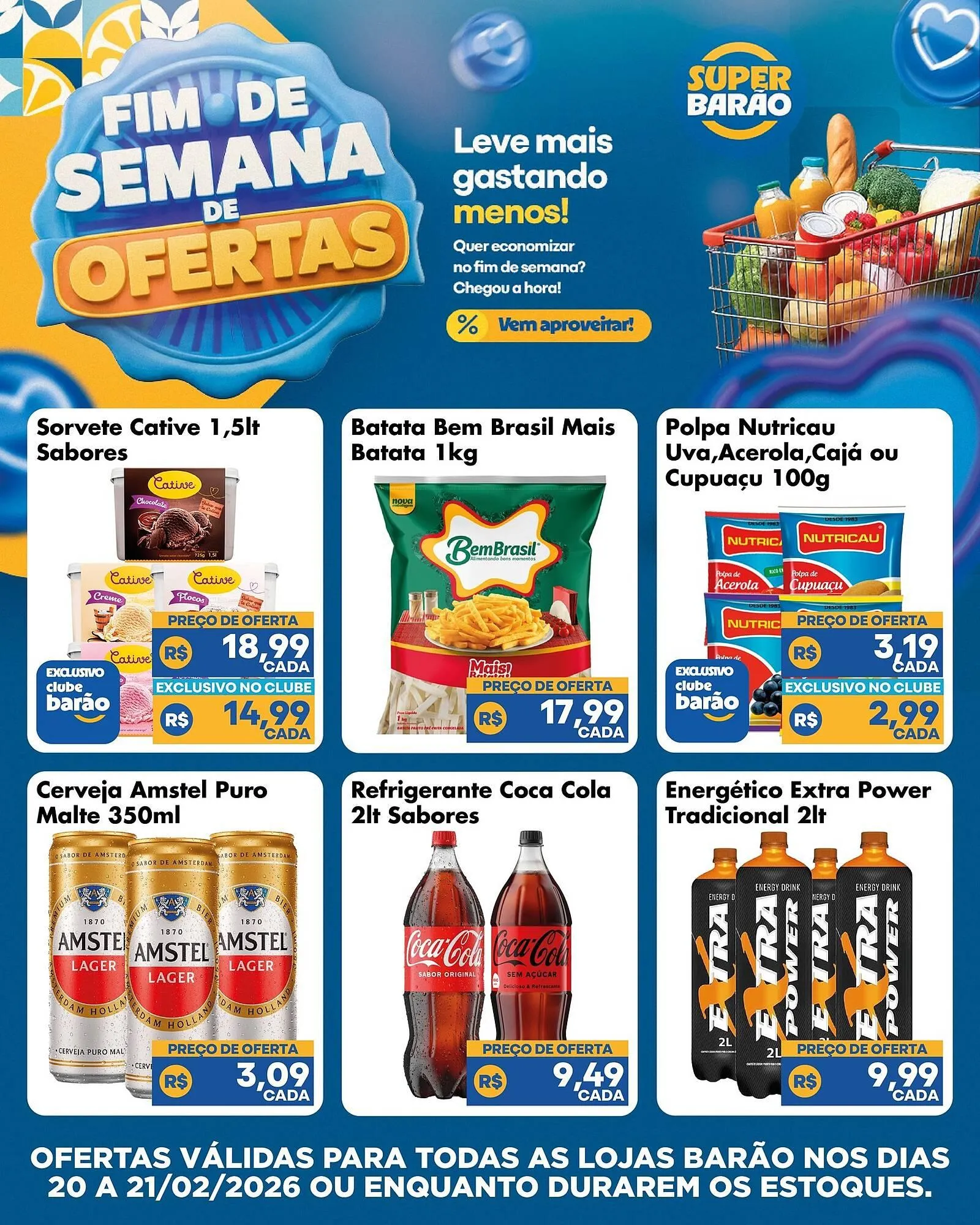 Encarte de Catálogo Super Barão 20 de fevereiro até 21 de fevereiro 2026 - Pagina 2