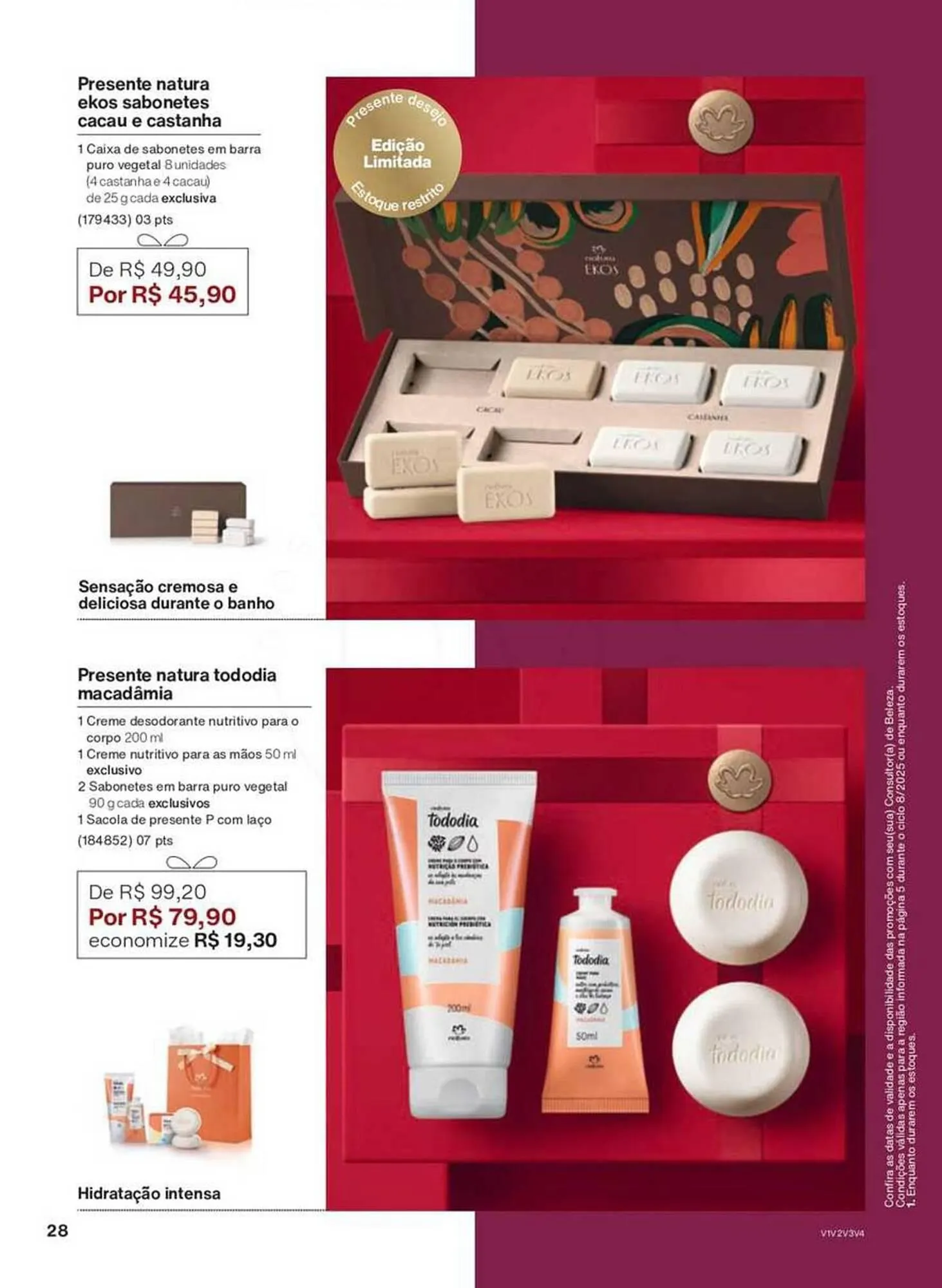 Encarte de Catálogo Natura 24 de abril até 30 de maio 2025 - Pagina 28
