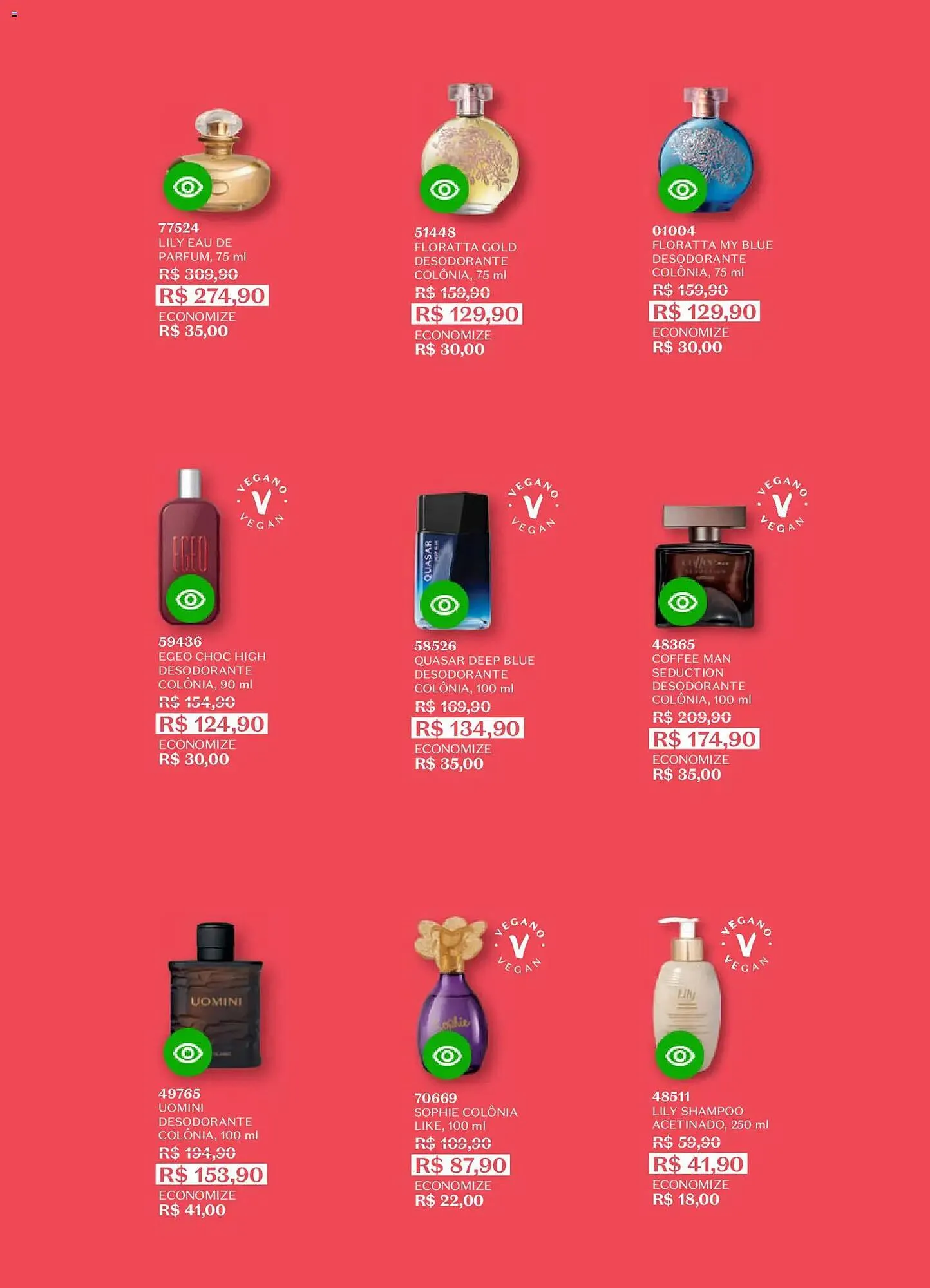 Encarte de Catálogo O Boticário 1 de dezembro até 26 de dezembro 2025 - Pagina 213