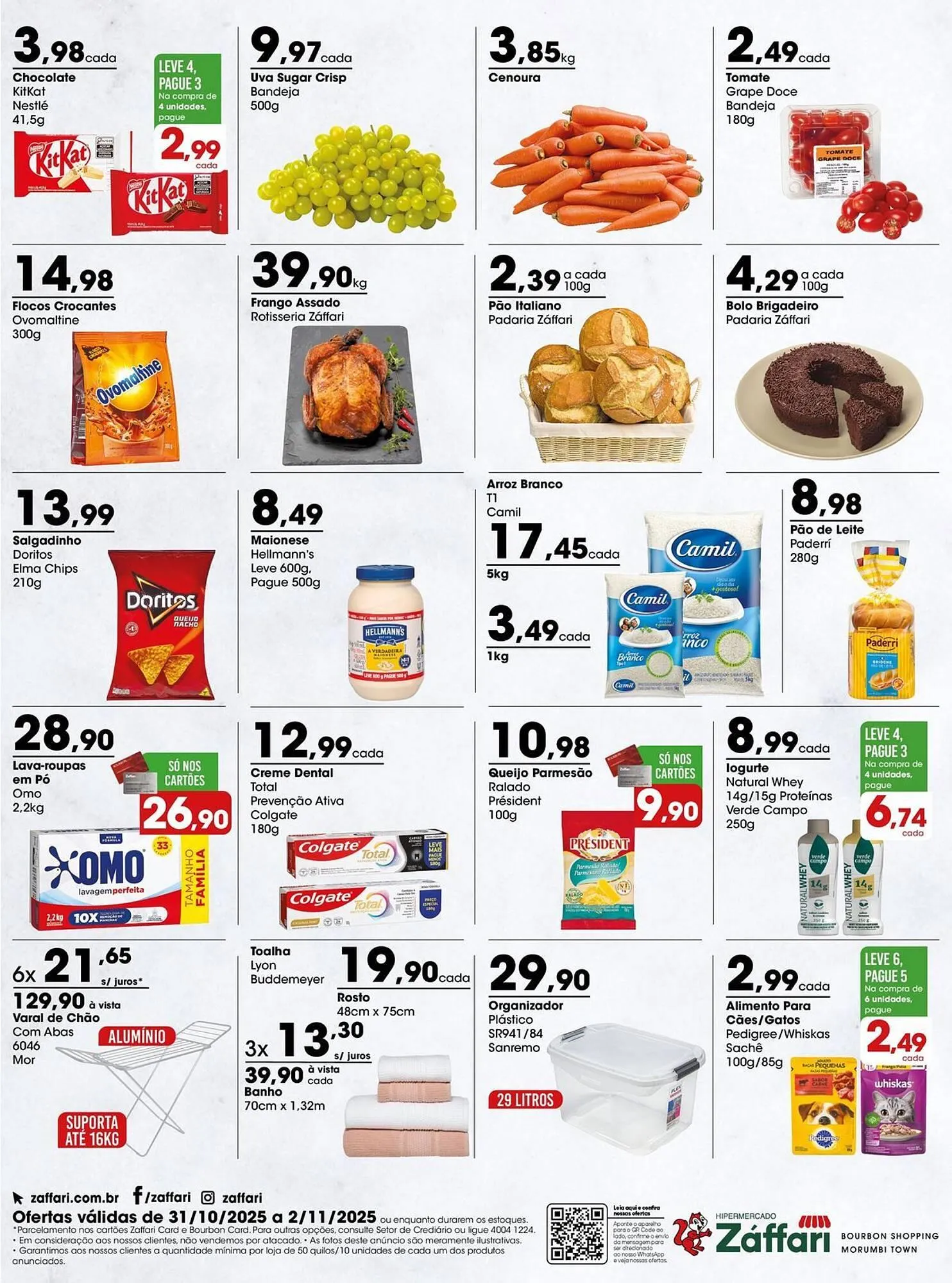 Encarte de Encarte Zaffari 31 de outubro até 2 de novembro 2025 - Pagina 2