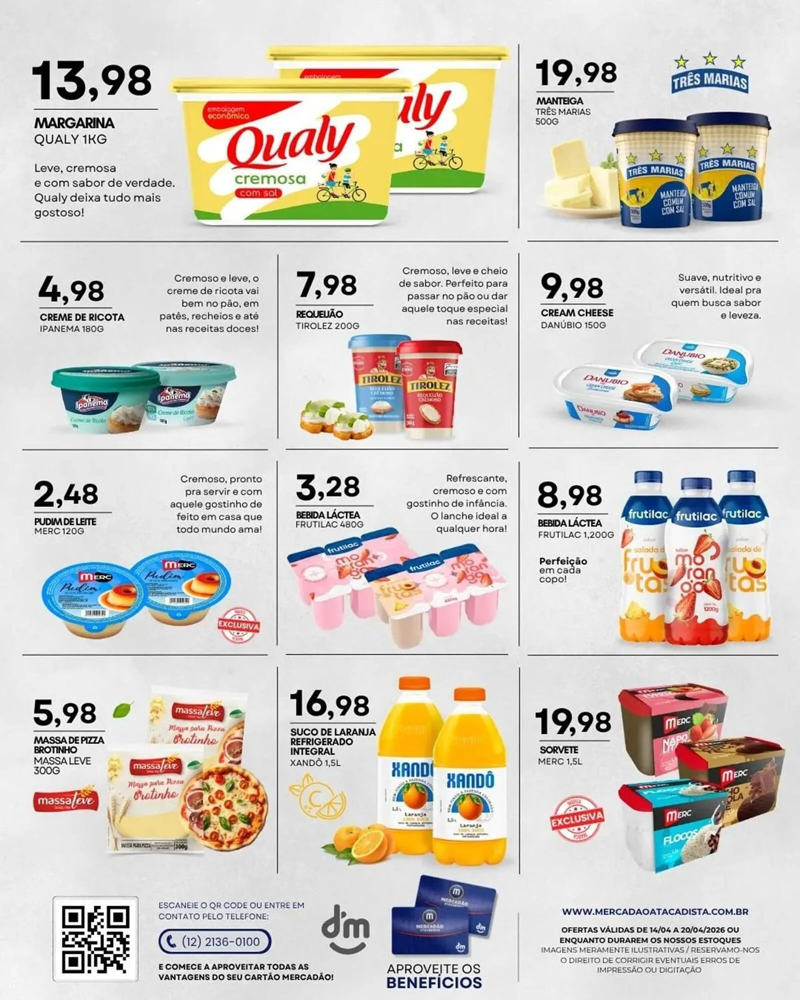 Encarte de Folheto Mercadão Atacadista 15 de abril até 20 de abril 2026 - Pagina 16