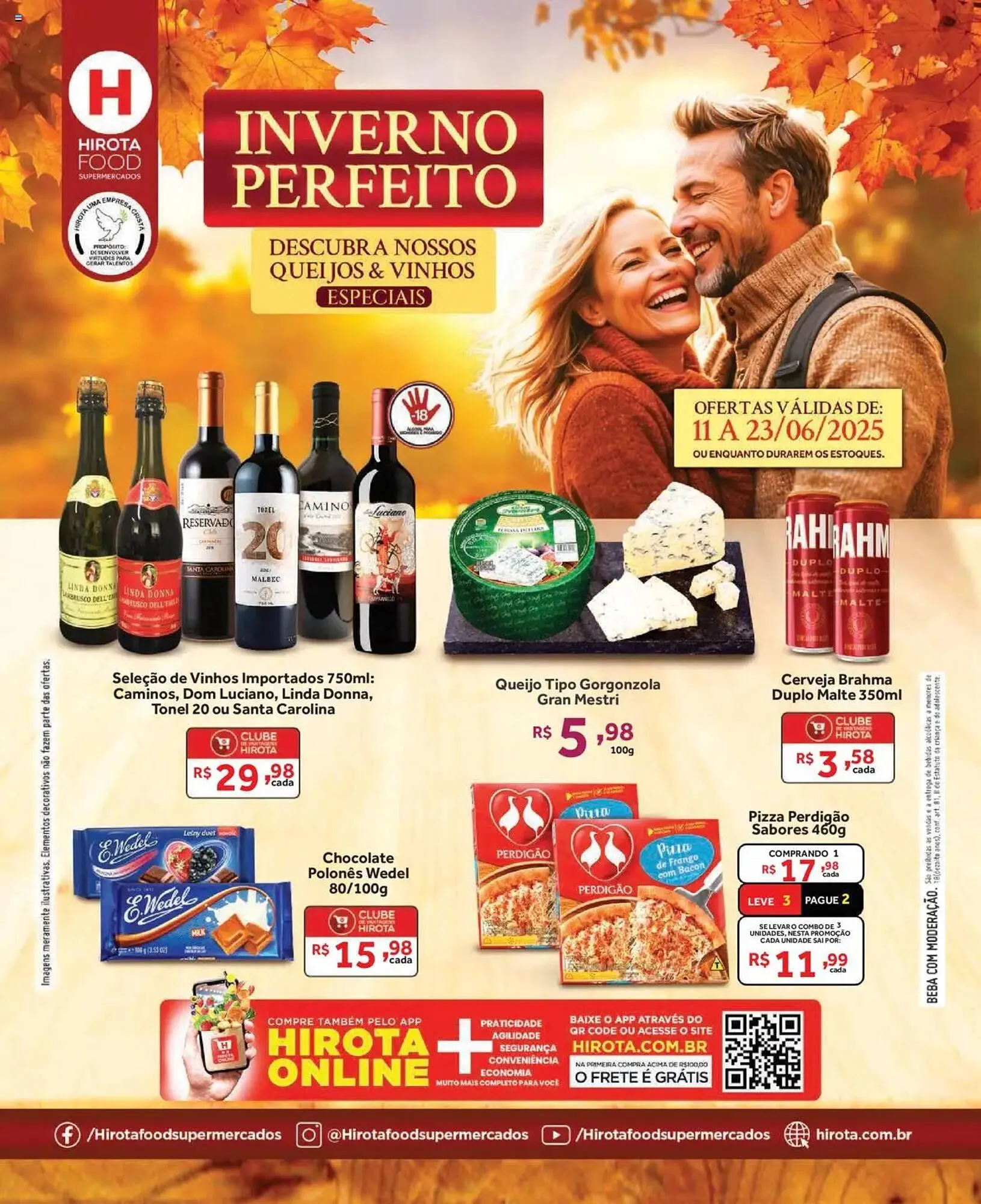 Encarte de Catálogo Hirota Food Supermercado 11 de junho até 23 de junho 2025 - Pagina 1