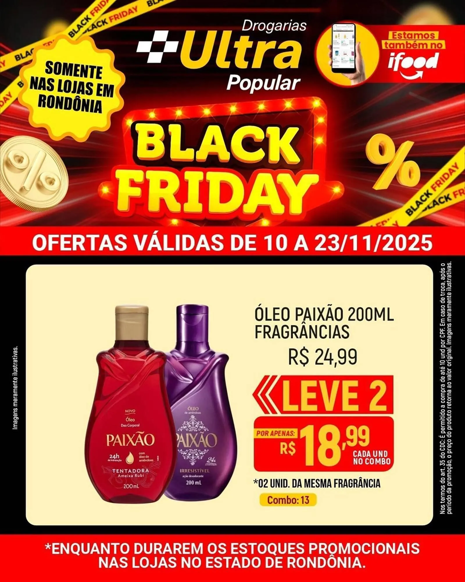 Encarte de Catálogo Drogarias Ultra Popular 10 de novembro até 23 de novembro 2025 - Pagina 1