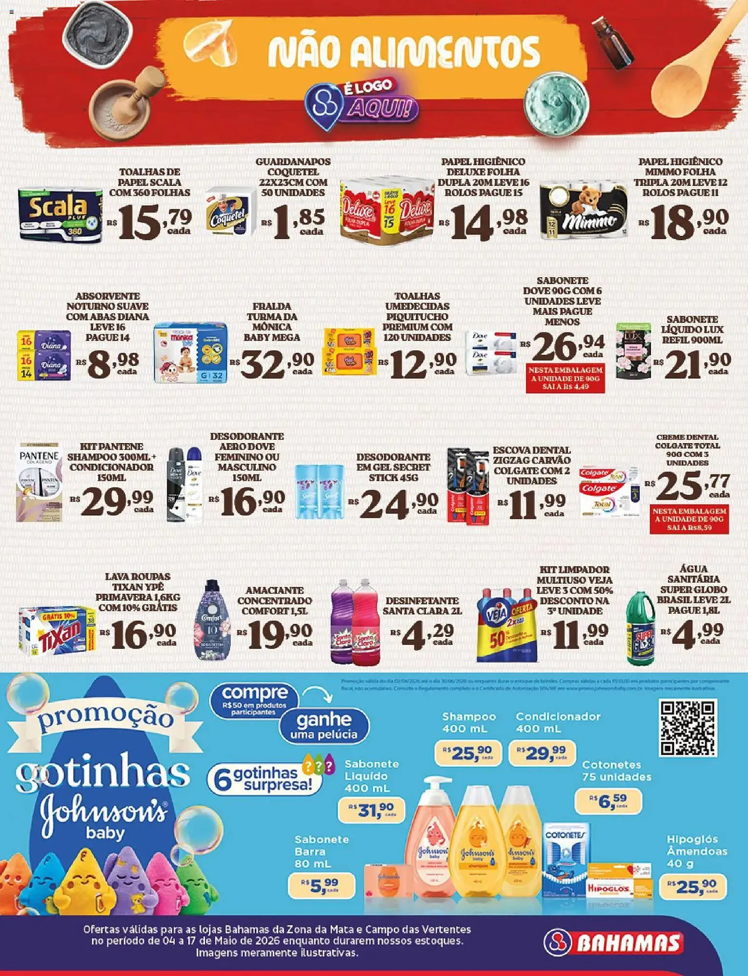 Encarte de Catálogo Bahamas Supermercados 4 de maio até 18 de maio 2026 - Pagina 11
