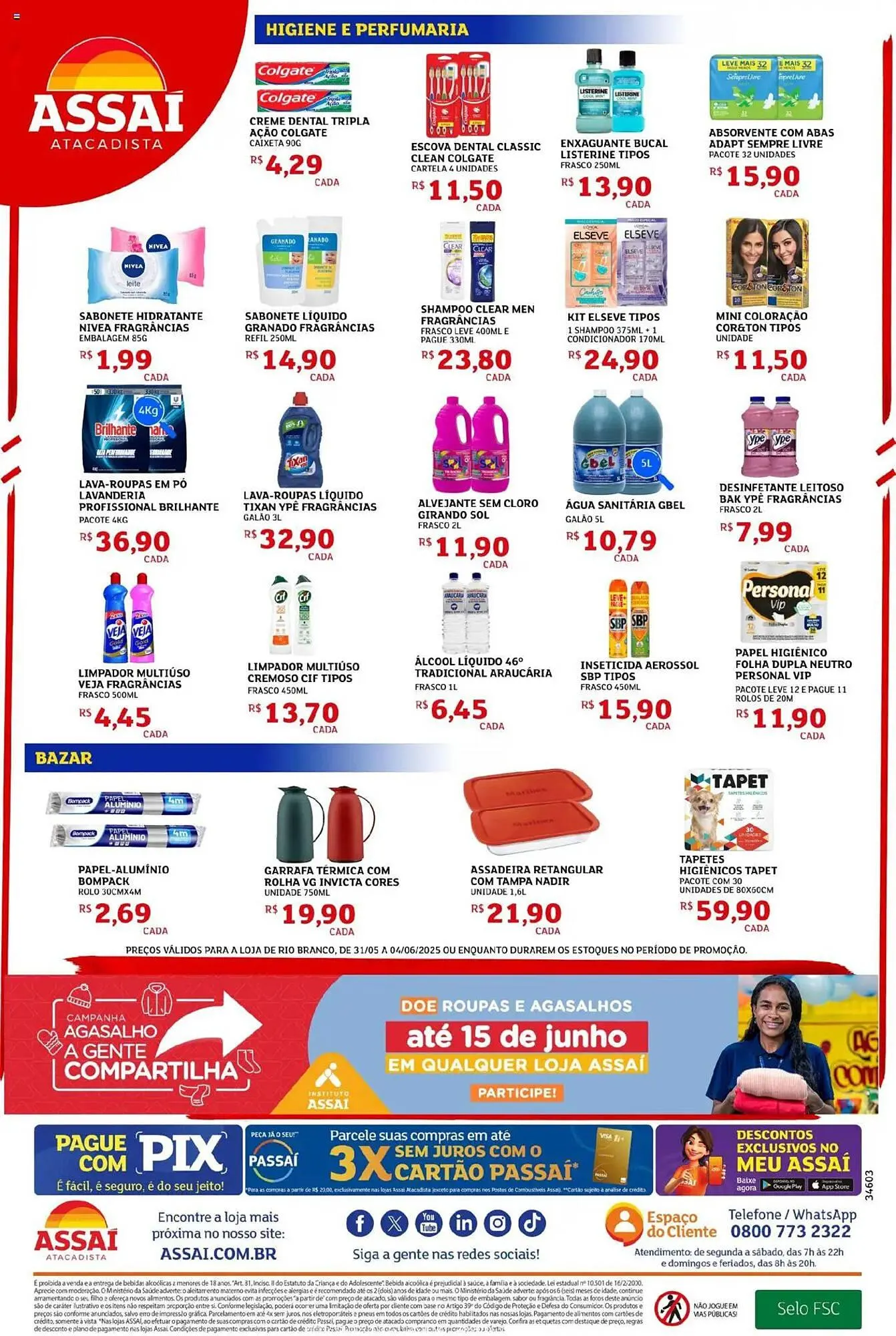Encarte de Catálogo Assaí Atacadista 31 de maio até 4 de junho 2025 - Pagina 4