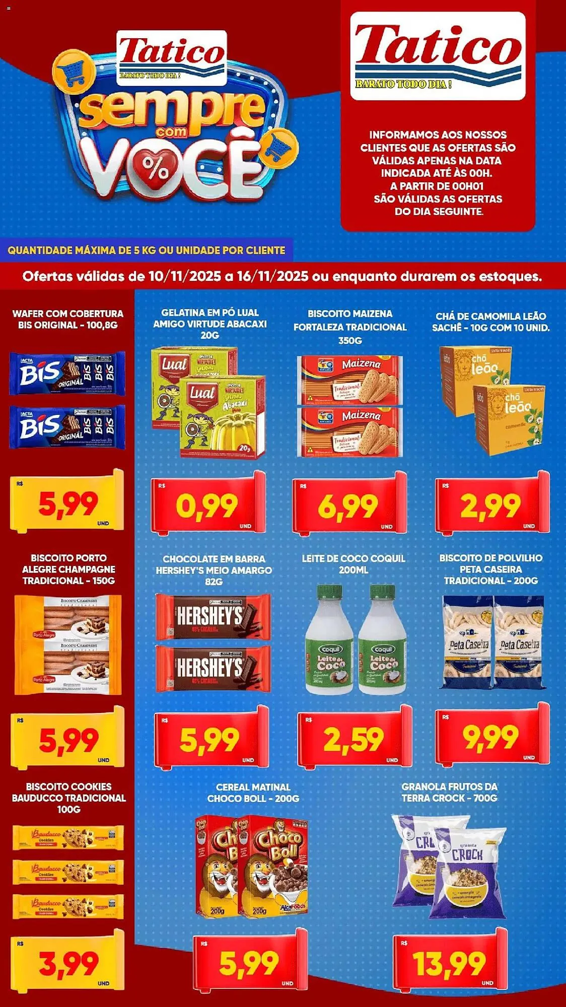Encarte de Tabloide Tatico 10 de novembro até 16 de novembro 2025 - Pagina 5