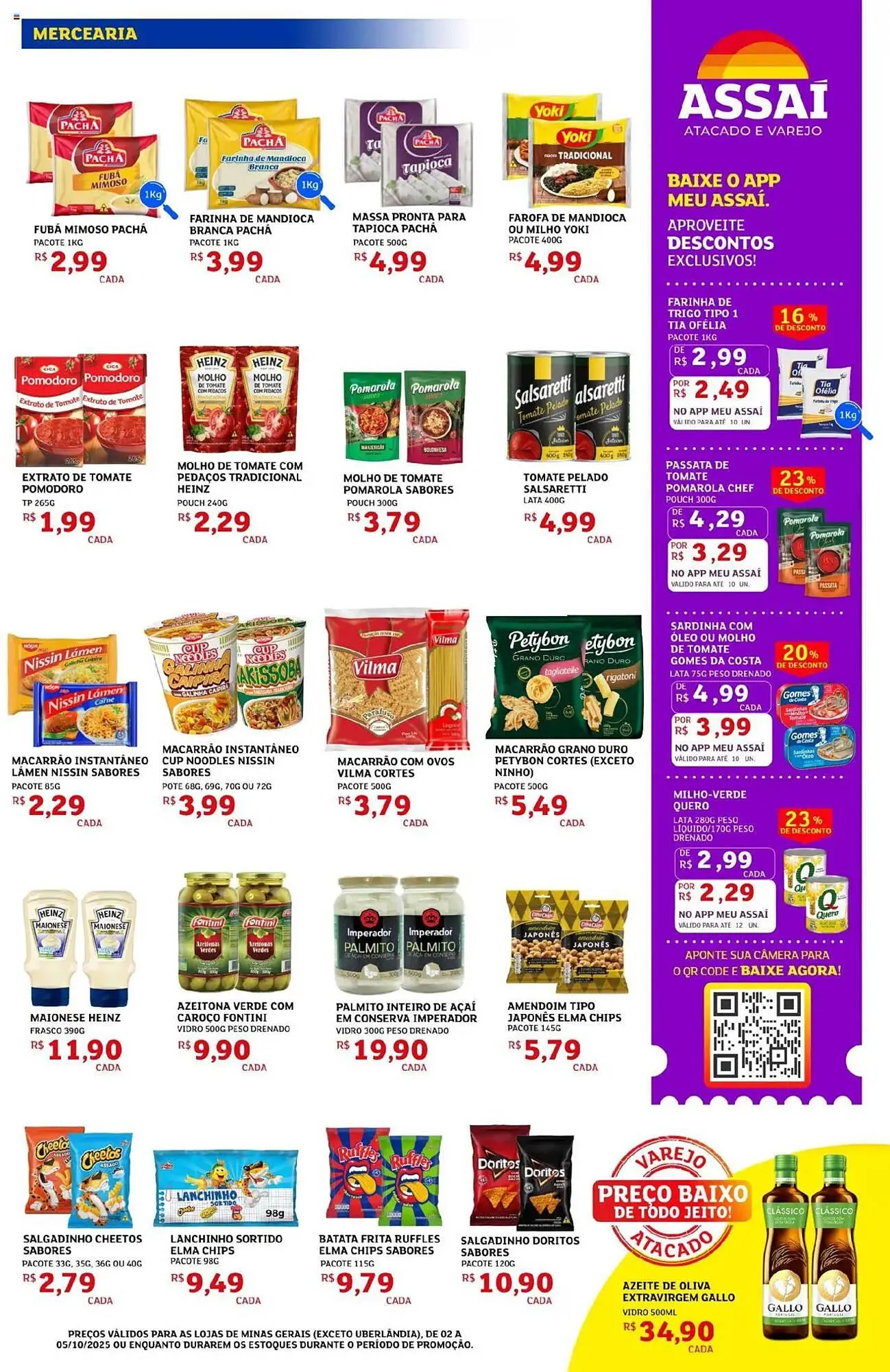 Encarte de Encarte Assaí Atacadista 2 de outubro até 5 de outubro 2025 - Pagina 3