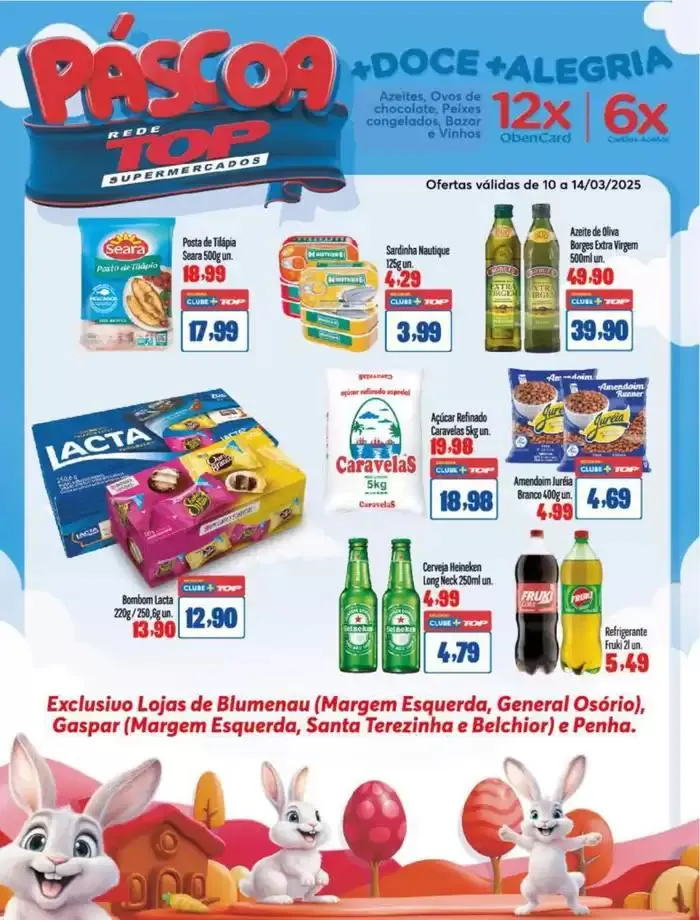 Encarte de Grandes descontos em produtos selecionados 10 de março até 14 de março 2025 - Pagina 1