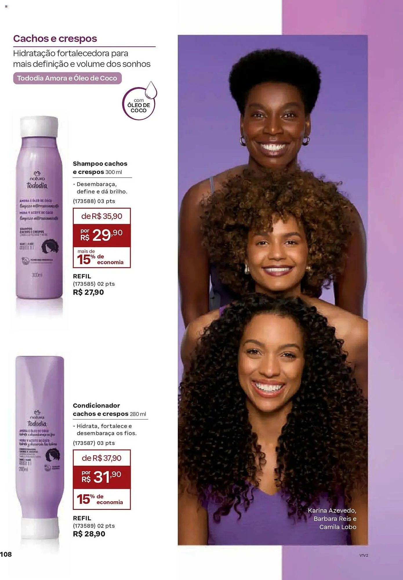 Encarte de Catálogo Natura 19 de fevereiro até 12 de março 2026 - Pagina 108