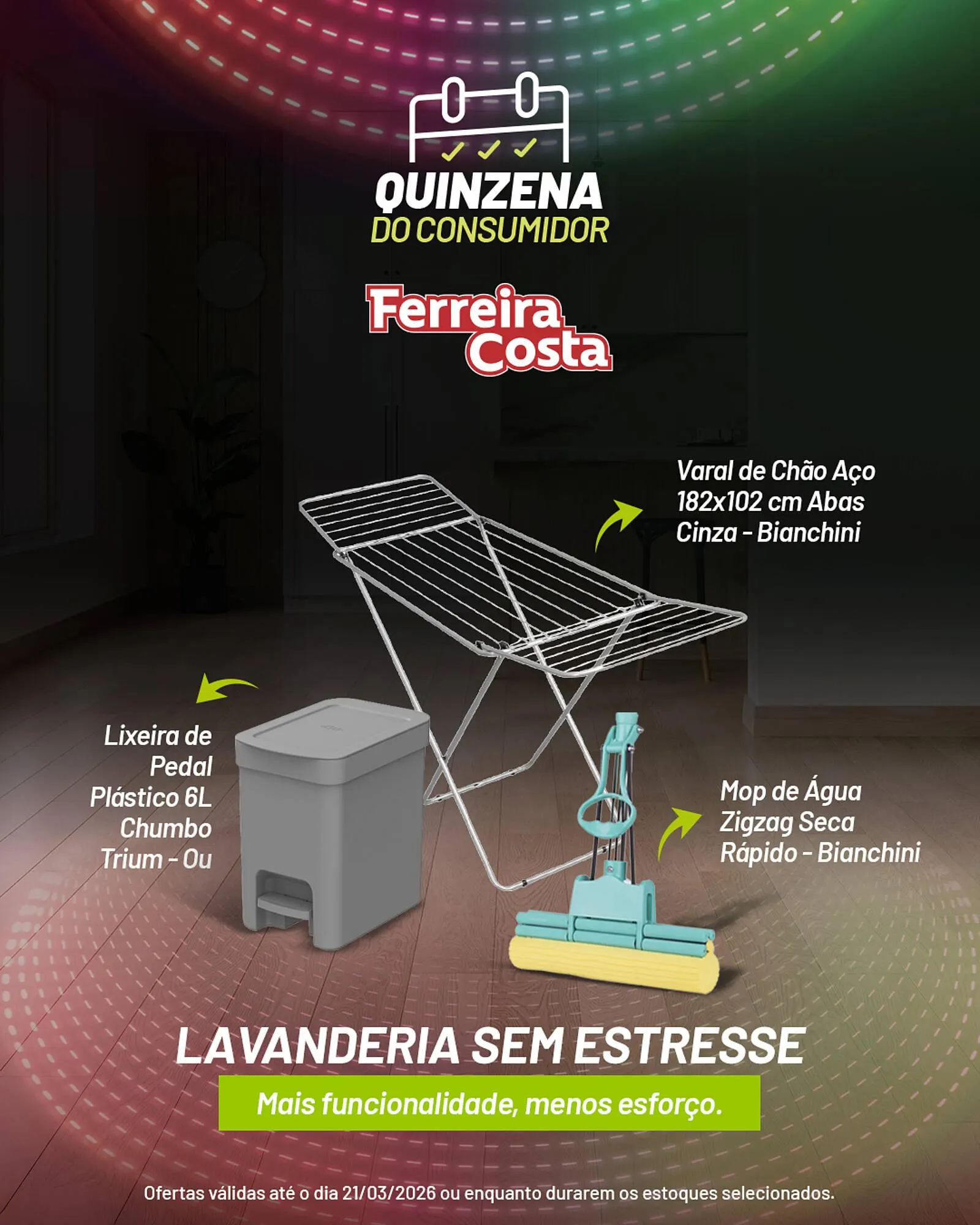 Encarte de Encarte Ferreira Costa 7 de março até 21 de março 2026 - Pagina 3