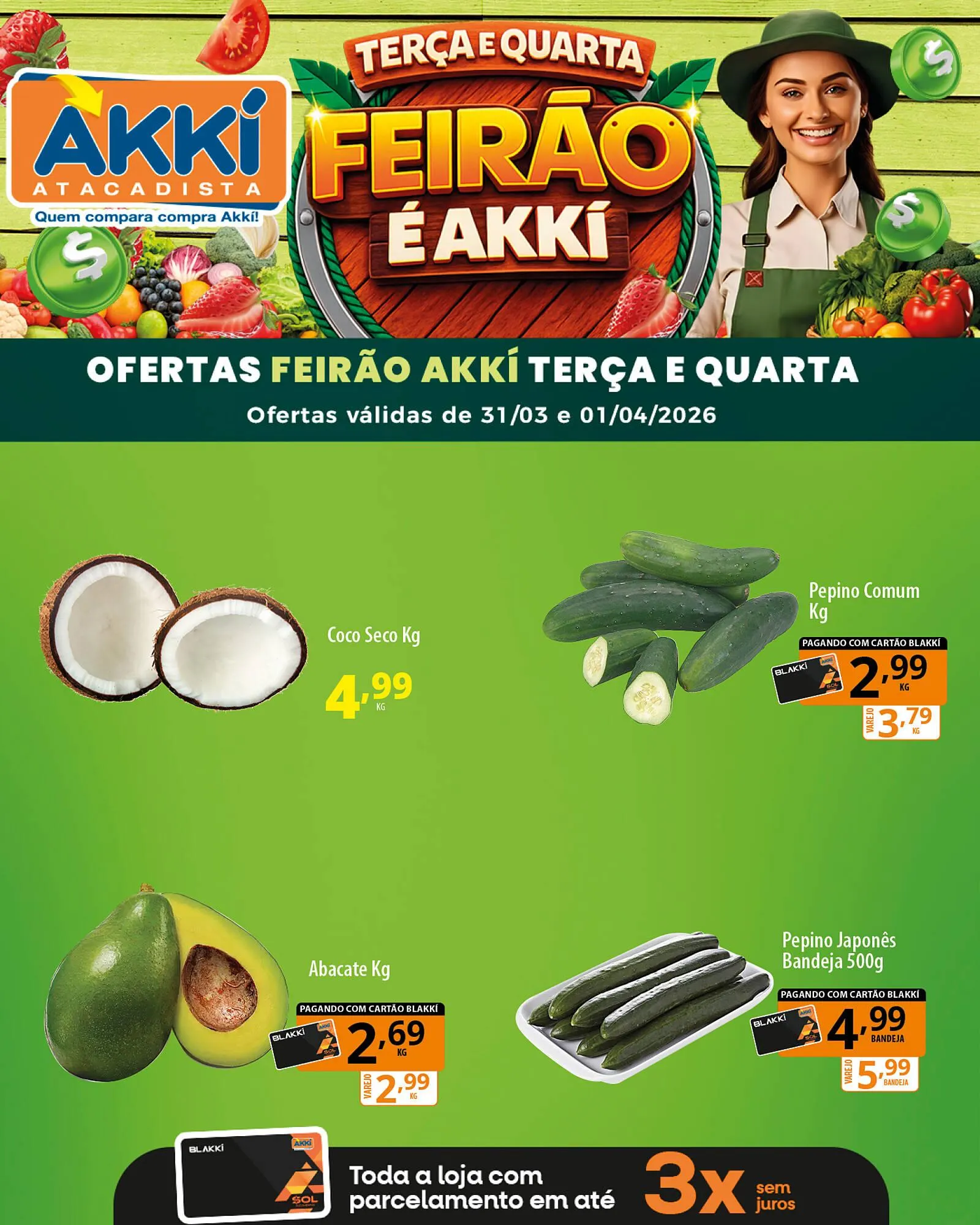 Encarte de Folheto Akki Atacadista 30 de março até 1 de abril 2026 - Pagina 4