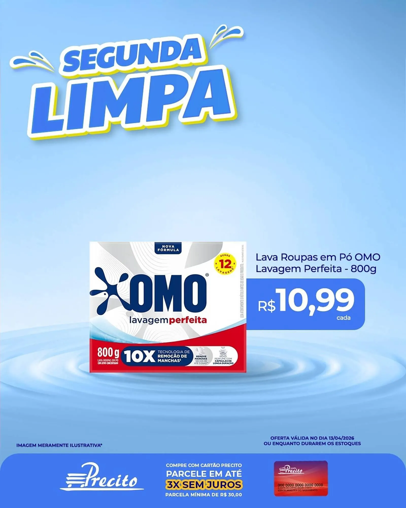 Encarte de Catálogo Supermercado Precito 13 de abril até 13 de abril 2026 - Pagina 1