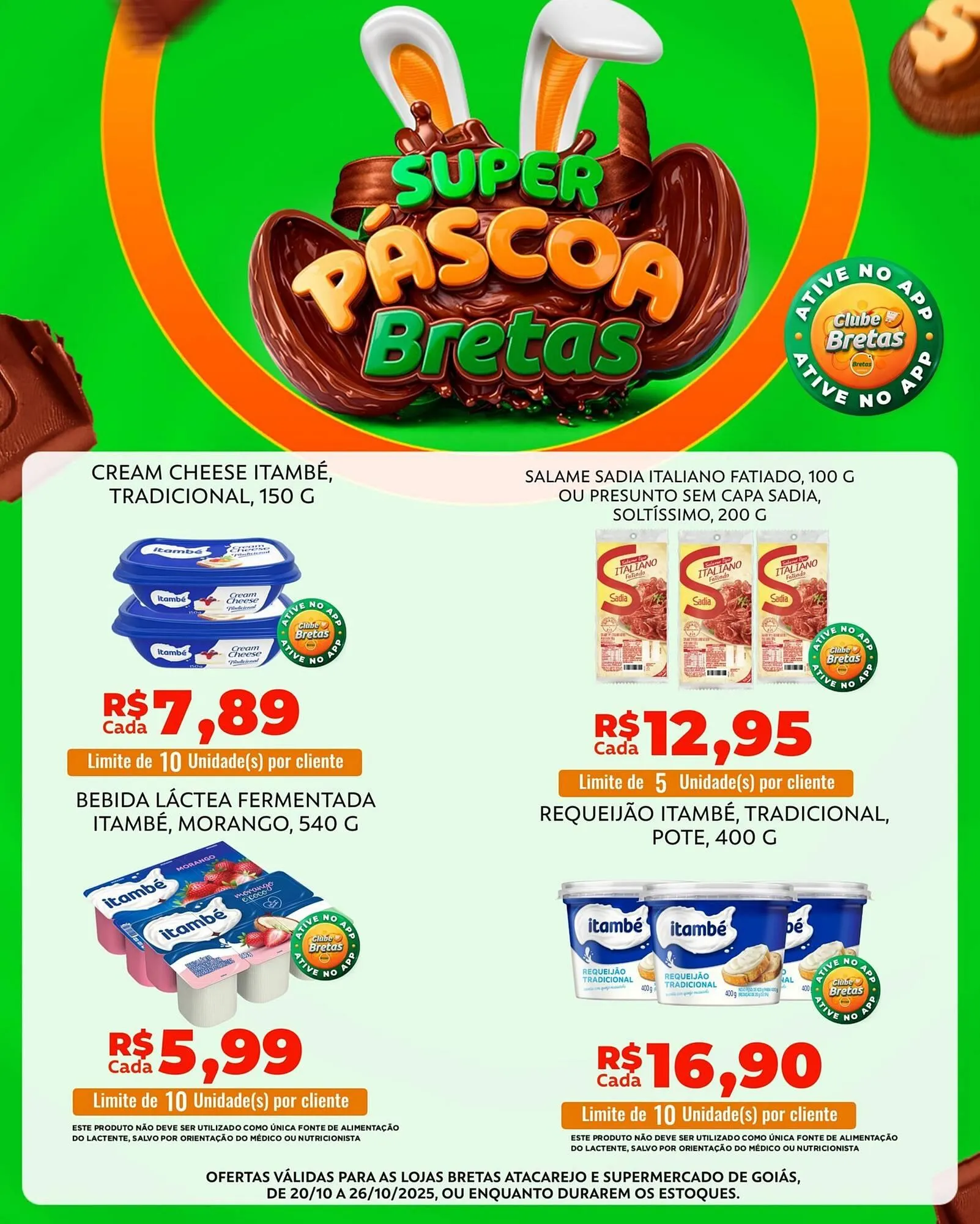 Encarte de Catálogo Supermercados Bretas 23 de março até 26 de março 2026 - Pagina 3