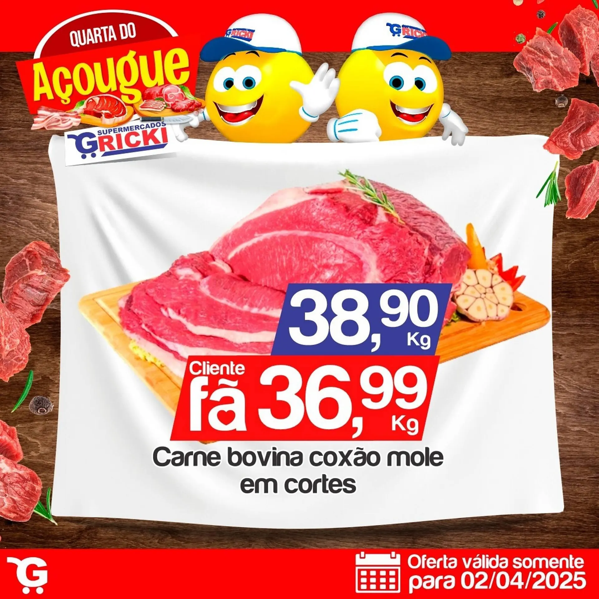 Encarte de Catálogo Supermercados Gricki 2 de abril até 2 de abril 2025 - Pagina 5