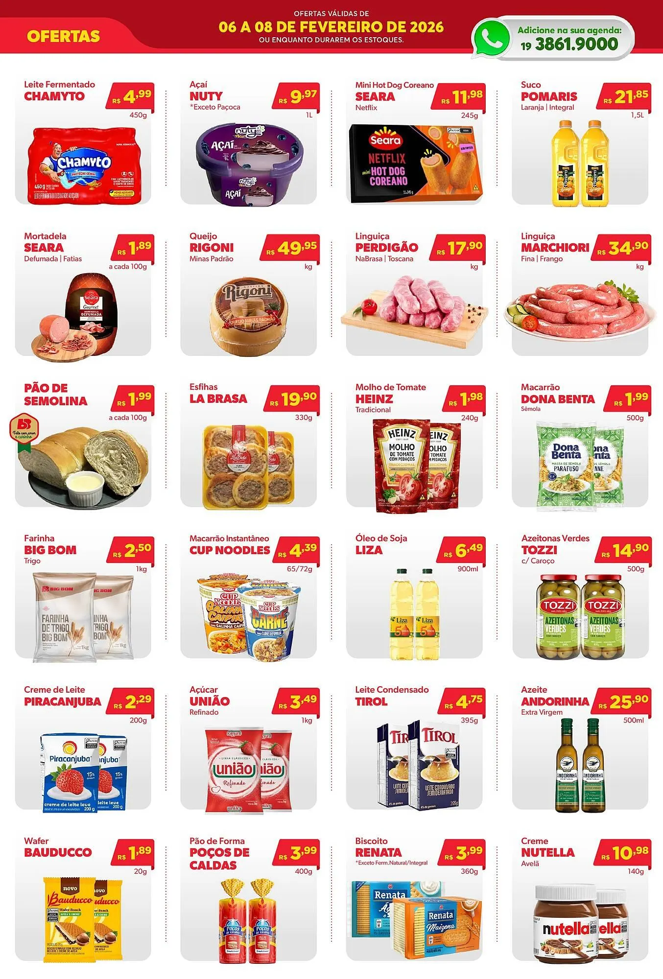 Encarte de Catálogo Big Bom Supermercados 6 de fevereiro até 8 de fevereiro 2026 - Pagina 3