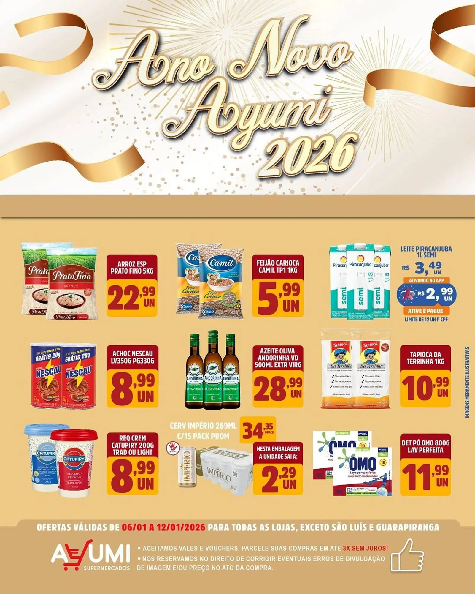 Encarte de Folheto Ayumi Supermercados 7 de janeiro até 12 de janeiro 2026 - Pagina 4