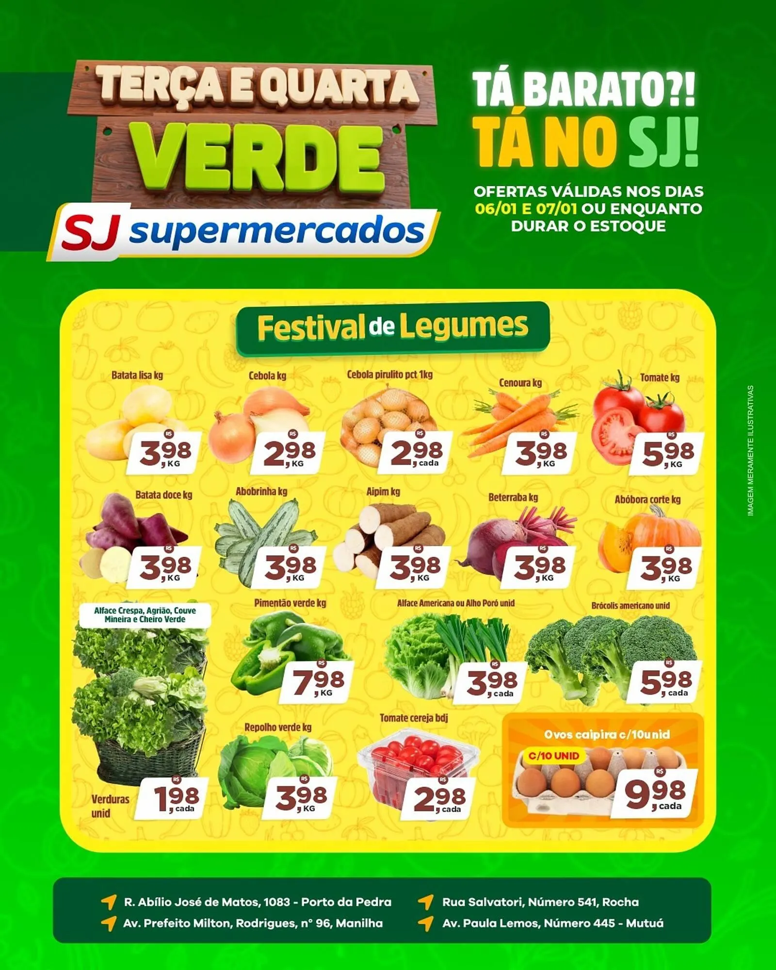 Encarte de Encarte Sj Supermercados 6 de janeiro até 7 de janeiro 2026 - Pagina 5