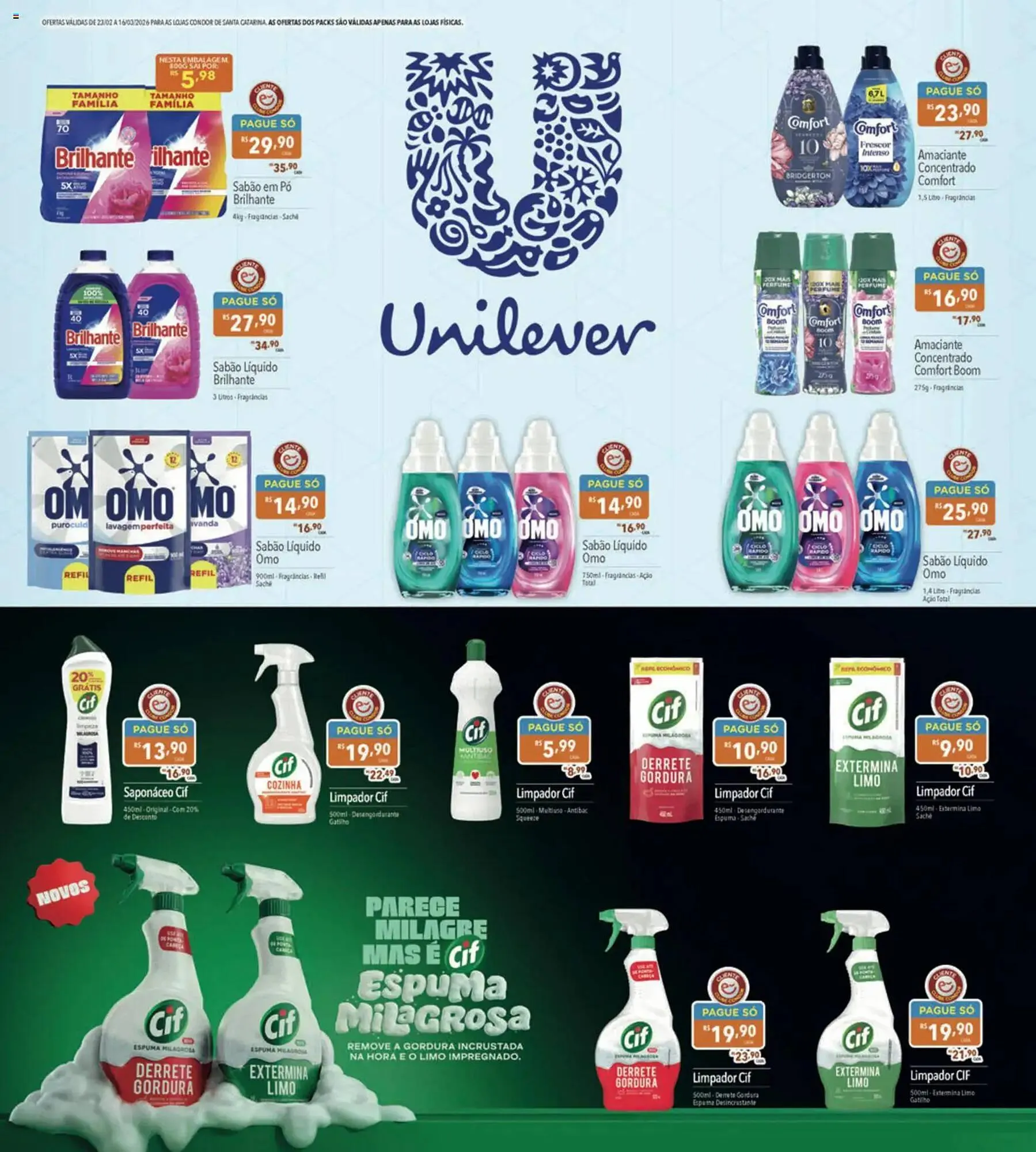 Encarte de Catálogo Supermercados Condor 23 de fevereiro até 16 de março 2026 - Pagina 19