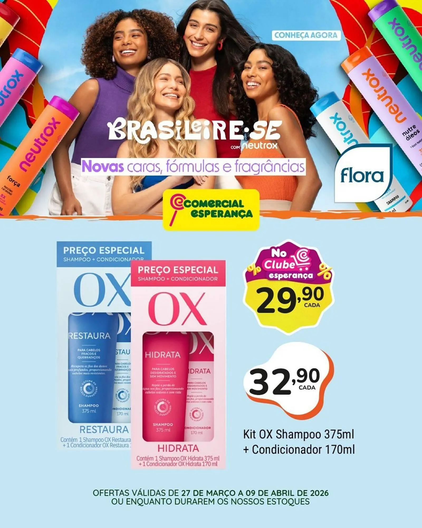 Encarte de Folheto Comercial Esperança 27 de março até 9 de abril 2026 - Pagina 1