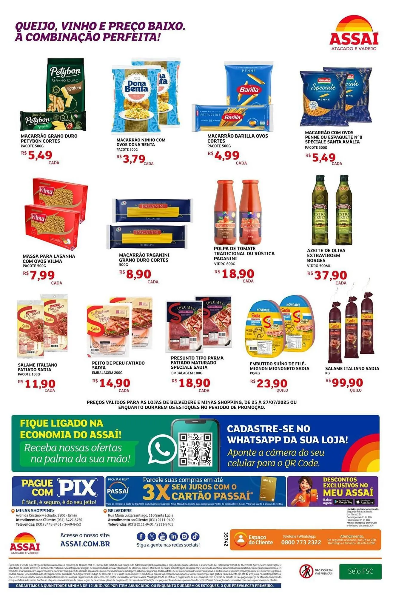 Encarte de Catálogo Assaí Atacadista 25 de julho até 27 de julho 2025 - Pagina 2