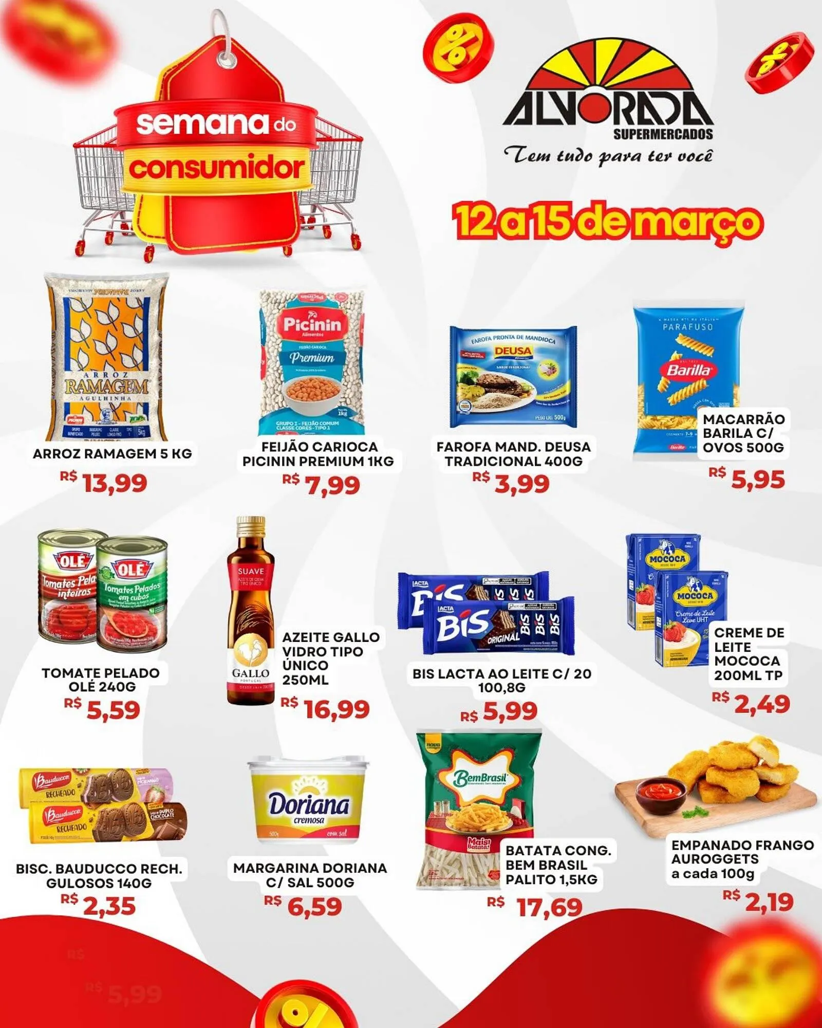 Encarte de Catálogo Alvorada Supermercados 12 de março até 15 de março 2026 - Pagina 2