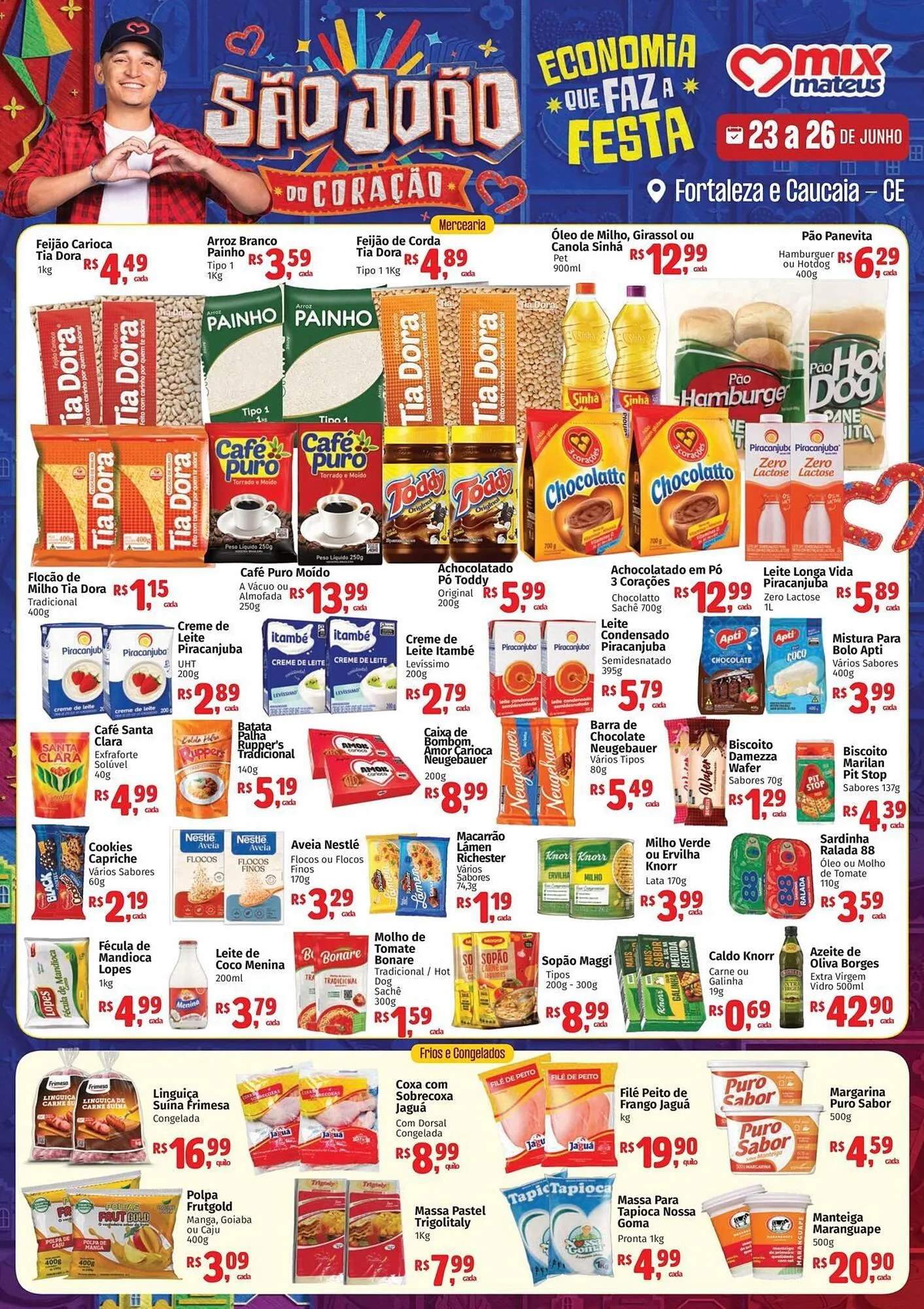 Encarte de Catálogo Supermercados Mateus 23 de junho até 26 de junho 2025 - Pagina 1
