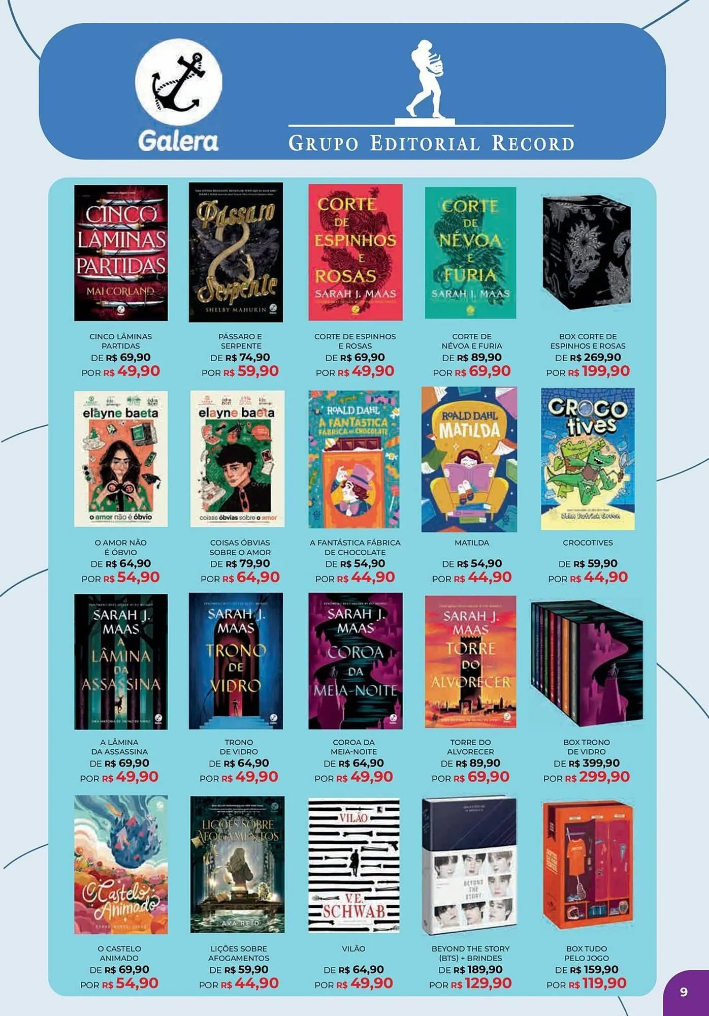 Encarte de Catálogo Livraria Leitura 1 de agosto até 30 de setembro 2025 - Pagina 9