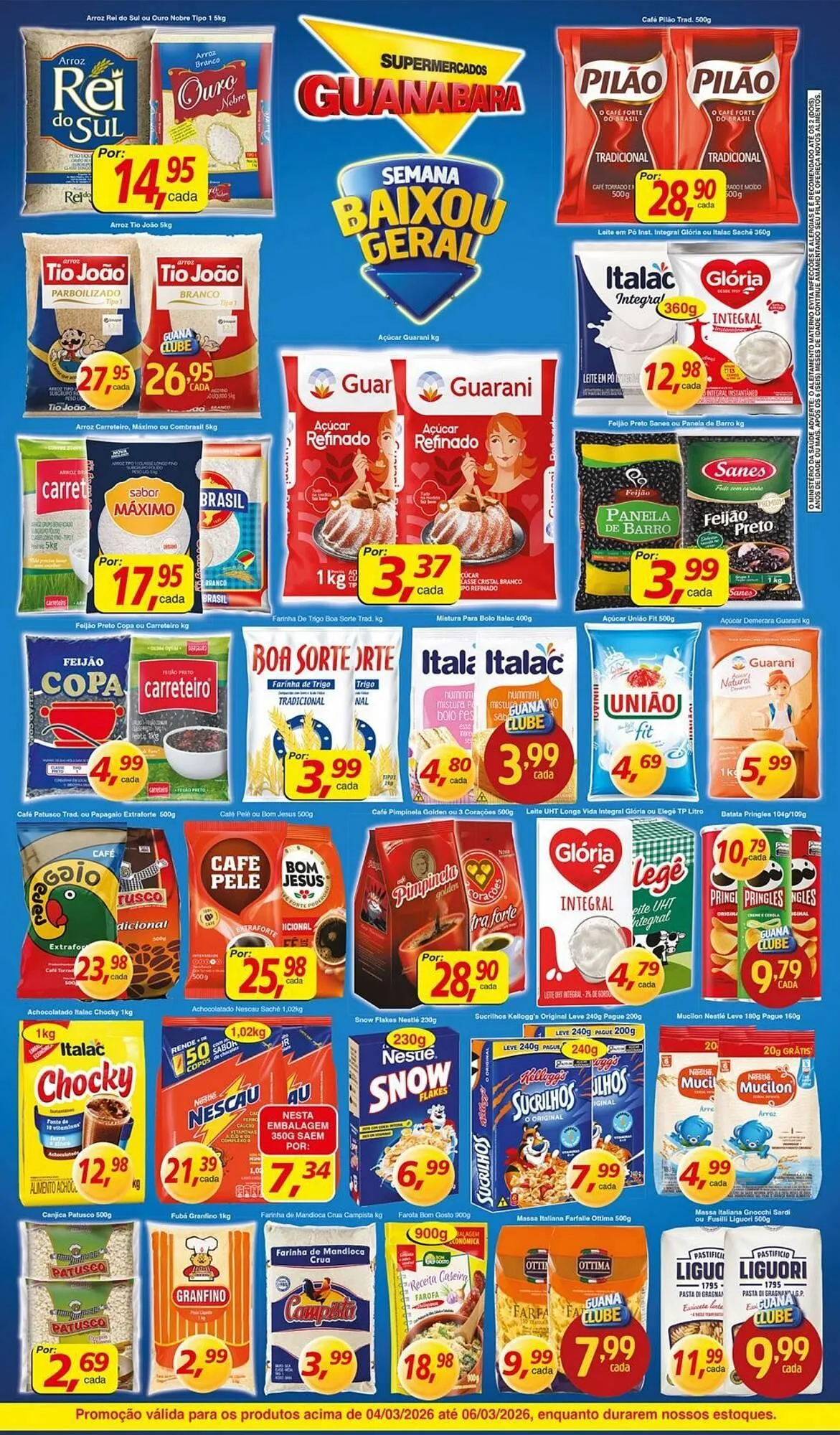 Encarte de Encarte Supermercados Guanabara 4 de março até 6 de março 2026 - Pagina 2