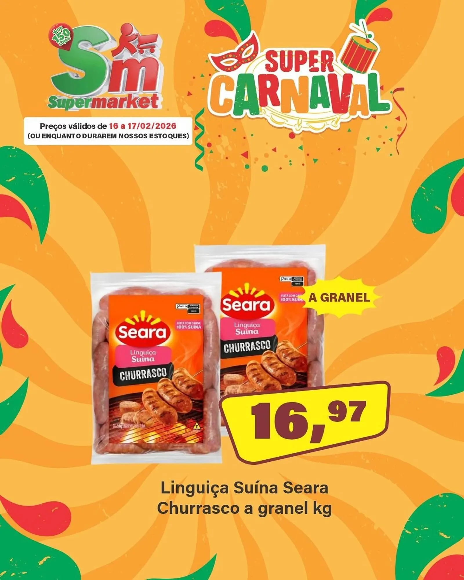 Encarte de Catálogo Floresta Supermercados 16 de fevereiro até 17 de fevereiro 2026 - Pagina 3